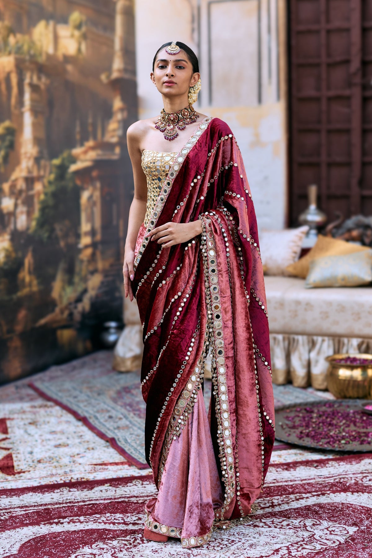 Tulika Saree Set