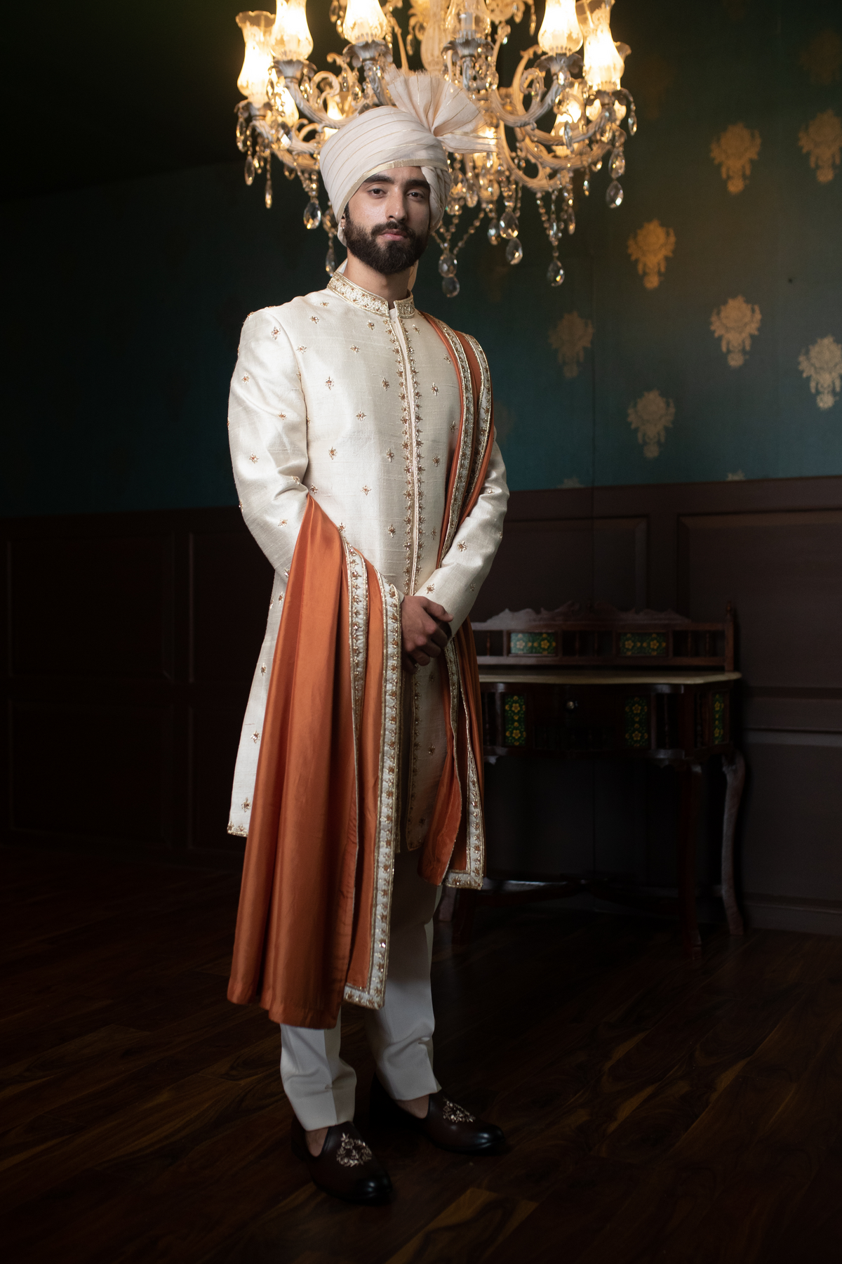 Desert Rouge Sherwani