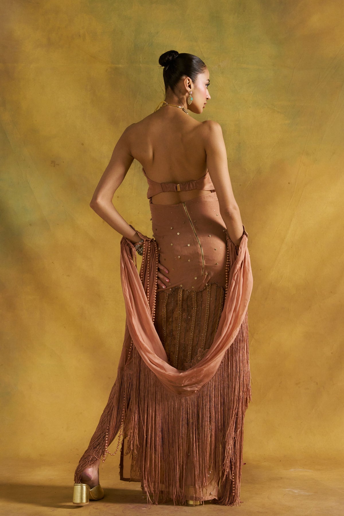 Alley Column Gown