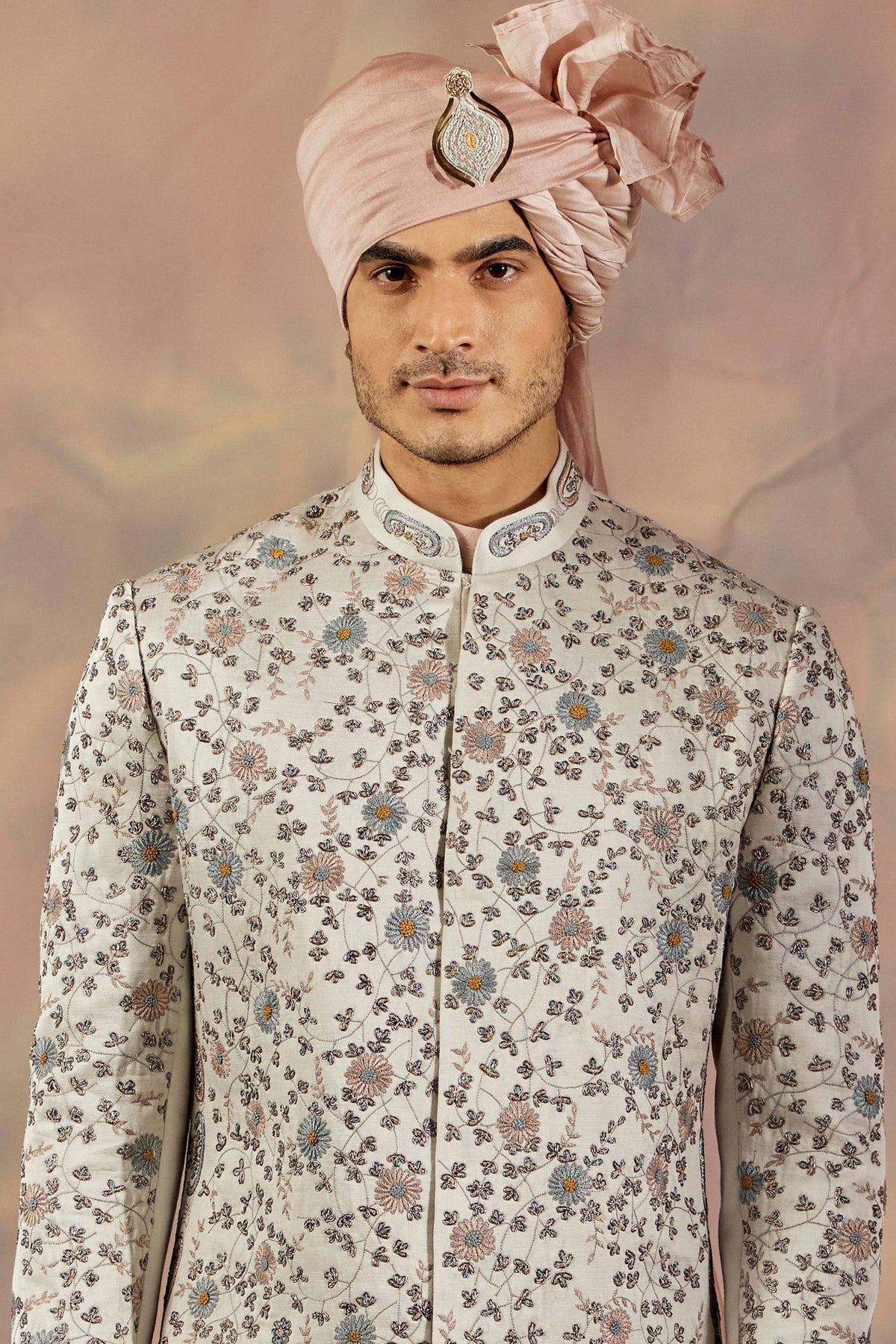 Silver Lining Sherwani Set