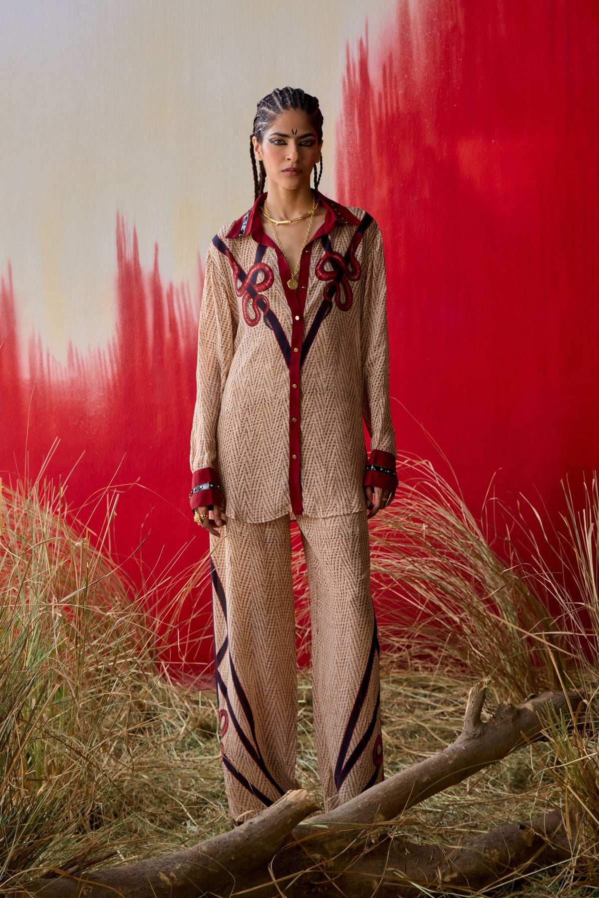 Diana Collared Long Shirt