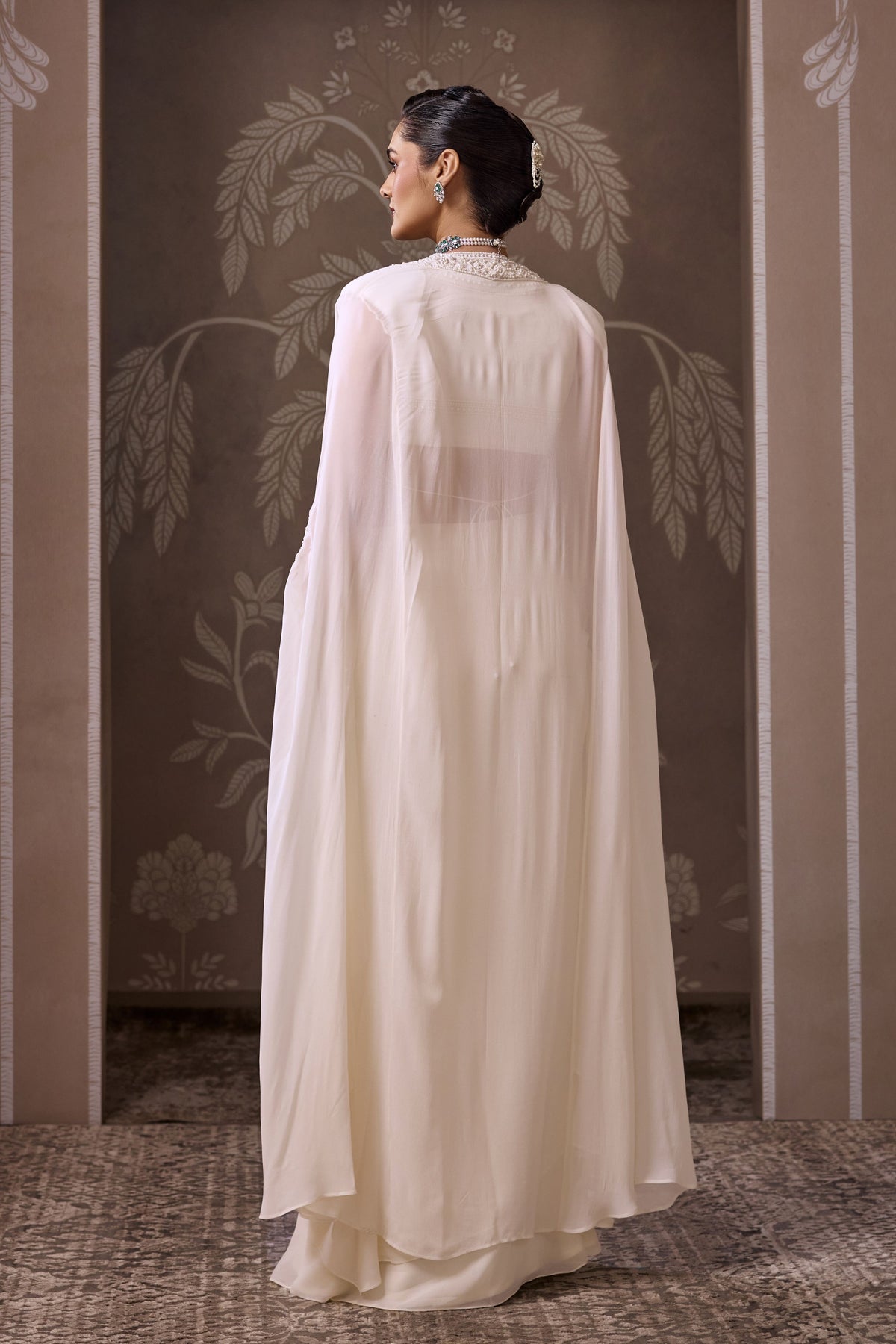 Realm Cape Skirt Set