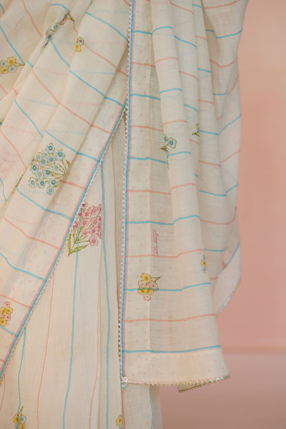 Ditsy Silk Saree