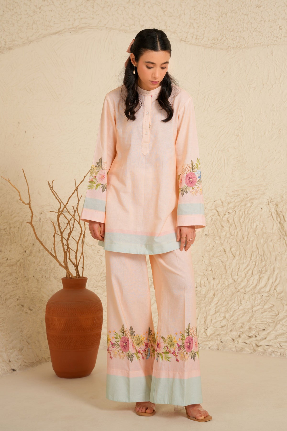 Nude Peach Co-ord Set