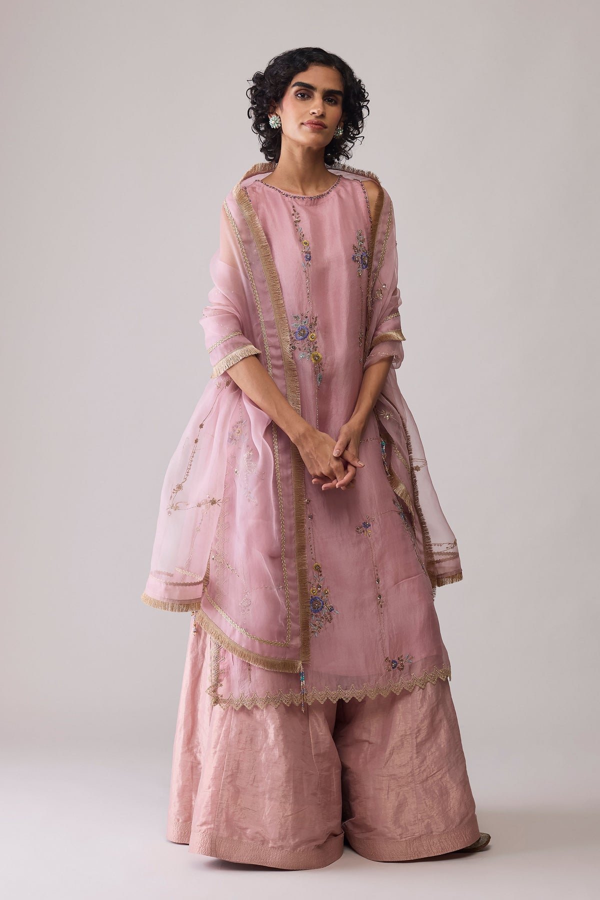 Pink Inaayat Kurta Set