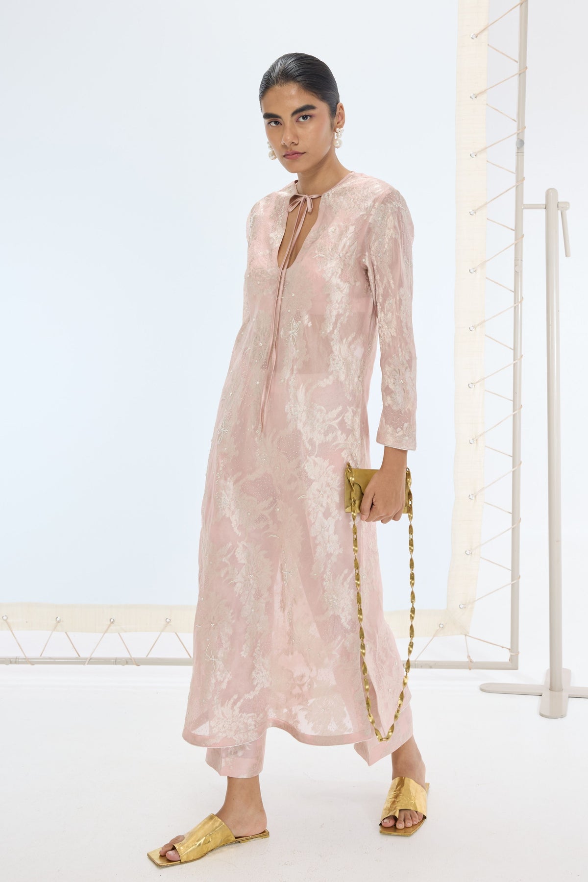 Diana Kurta With Pants