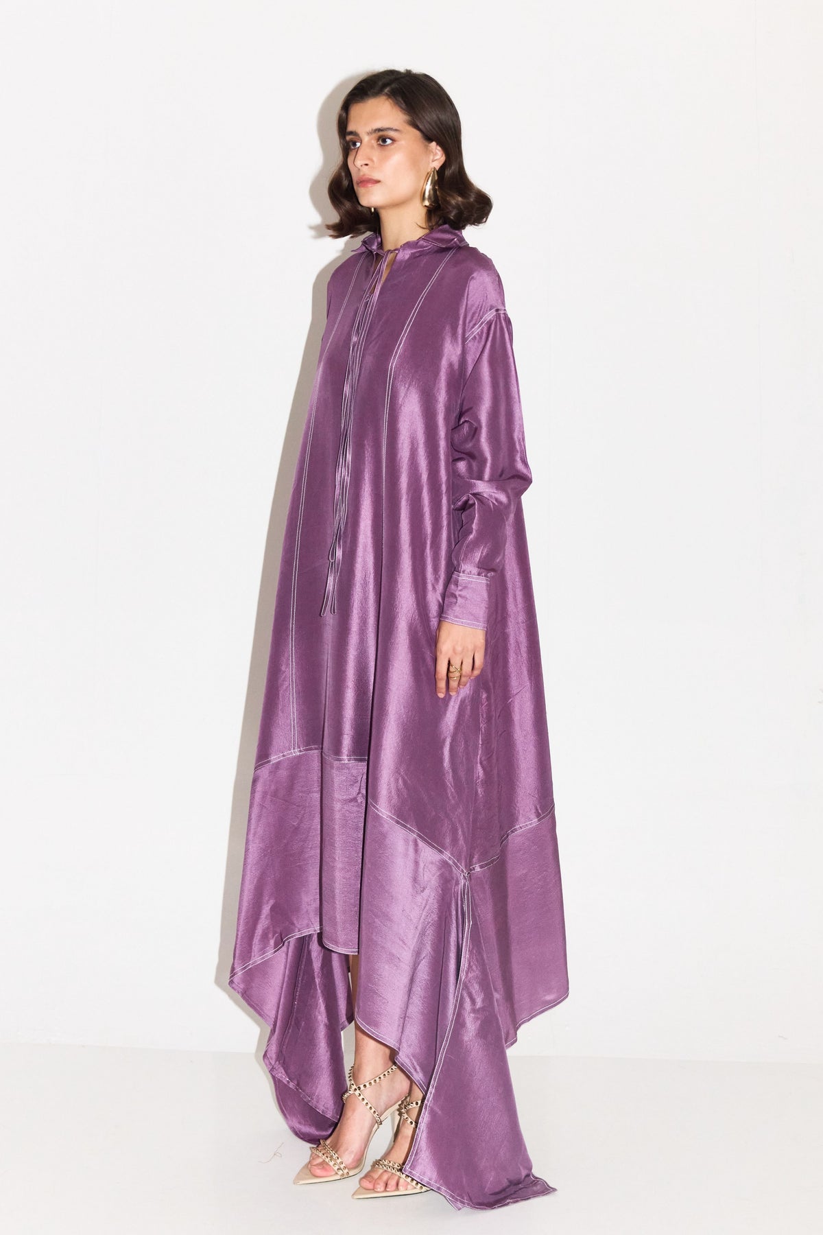 Amanda Draped Boxy Dress