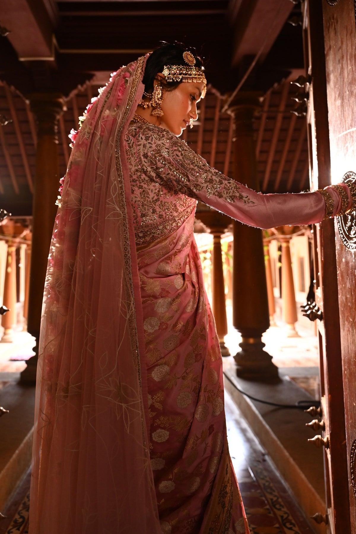 Gulsakhi Pink Blouse