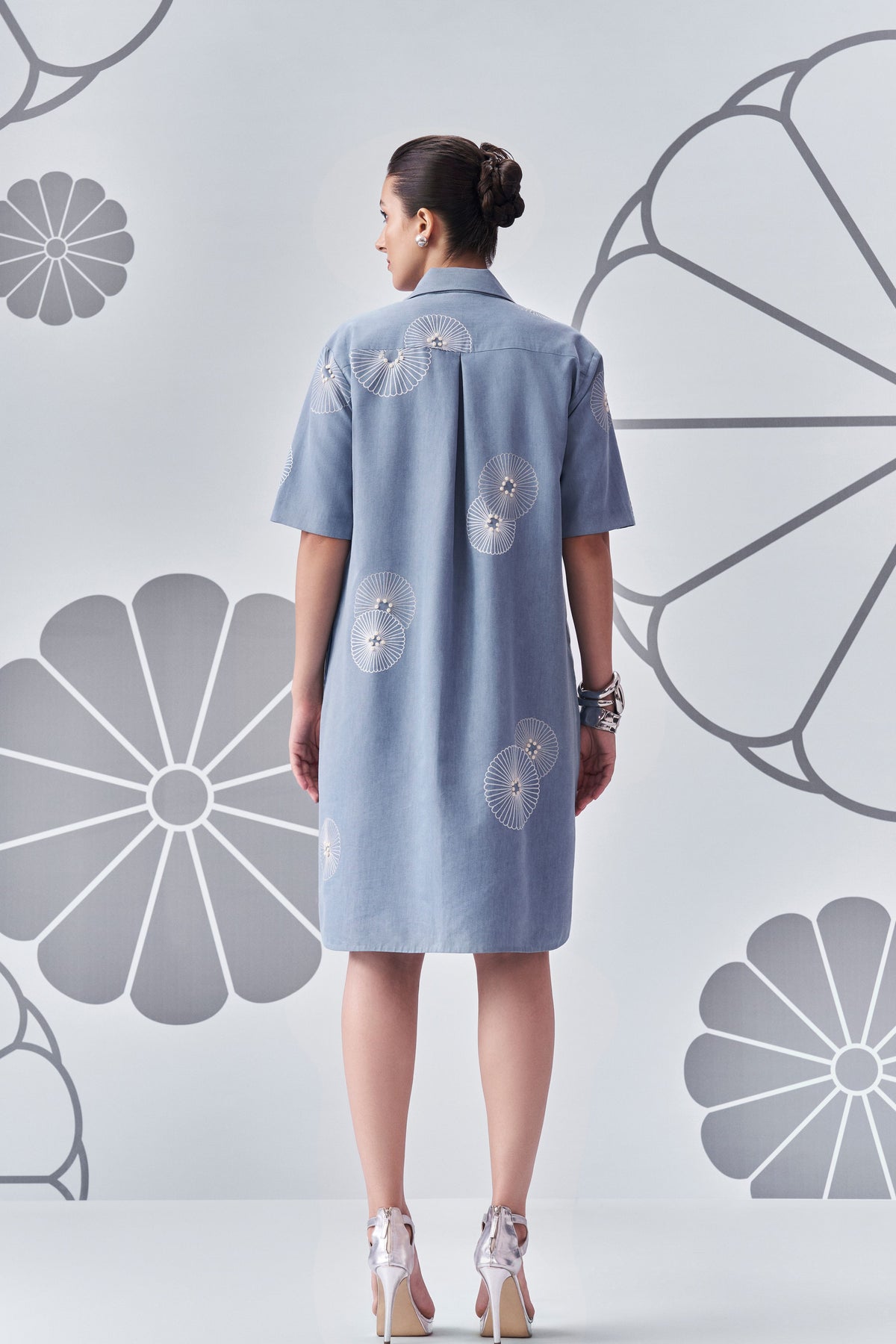 Light Blue Shirt Dress