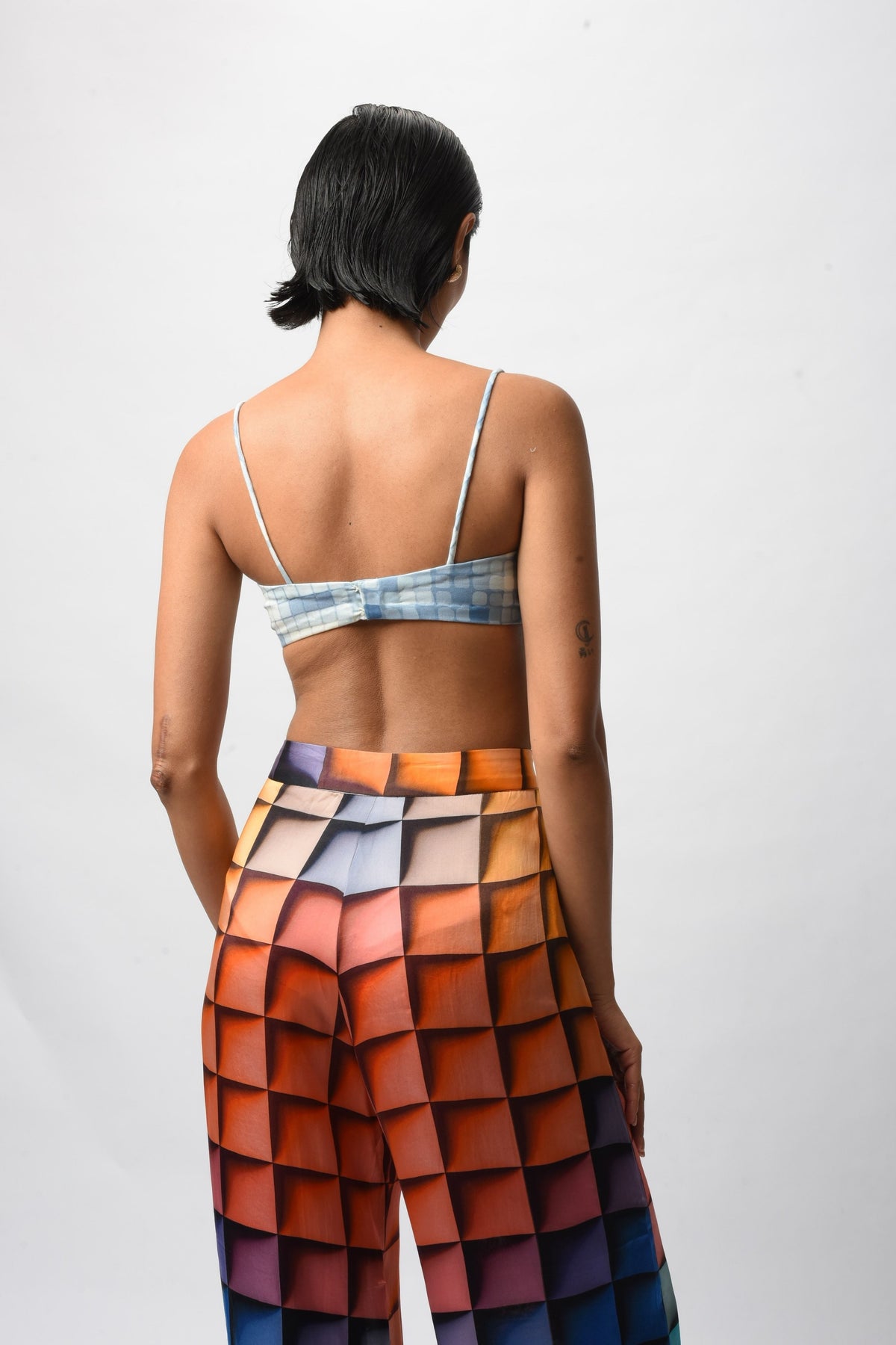 Sun Block Printed Satin Breeze Co-ord Set