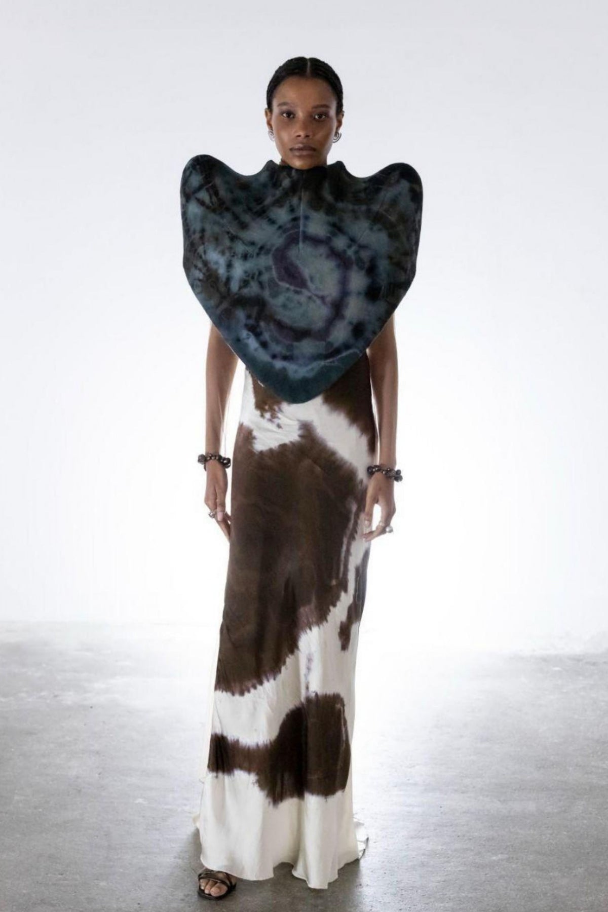 Tie-dye Felt Heart Top