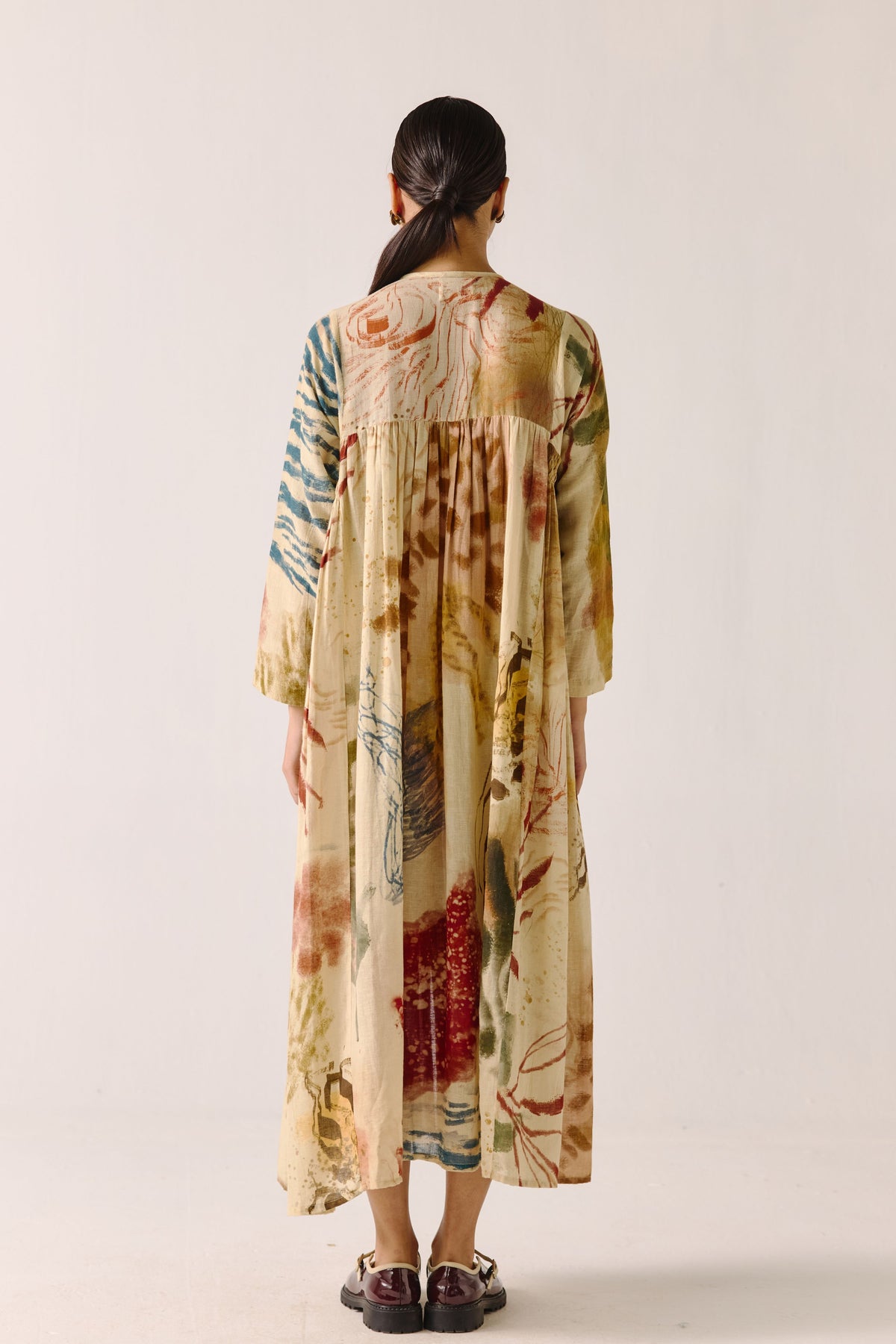 Abstract Frida Dress