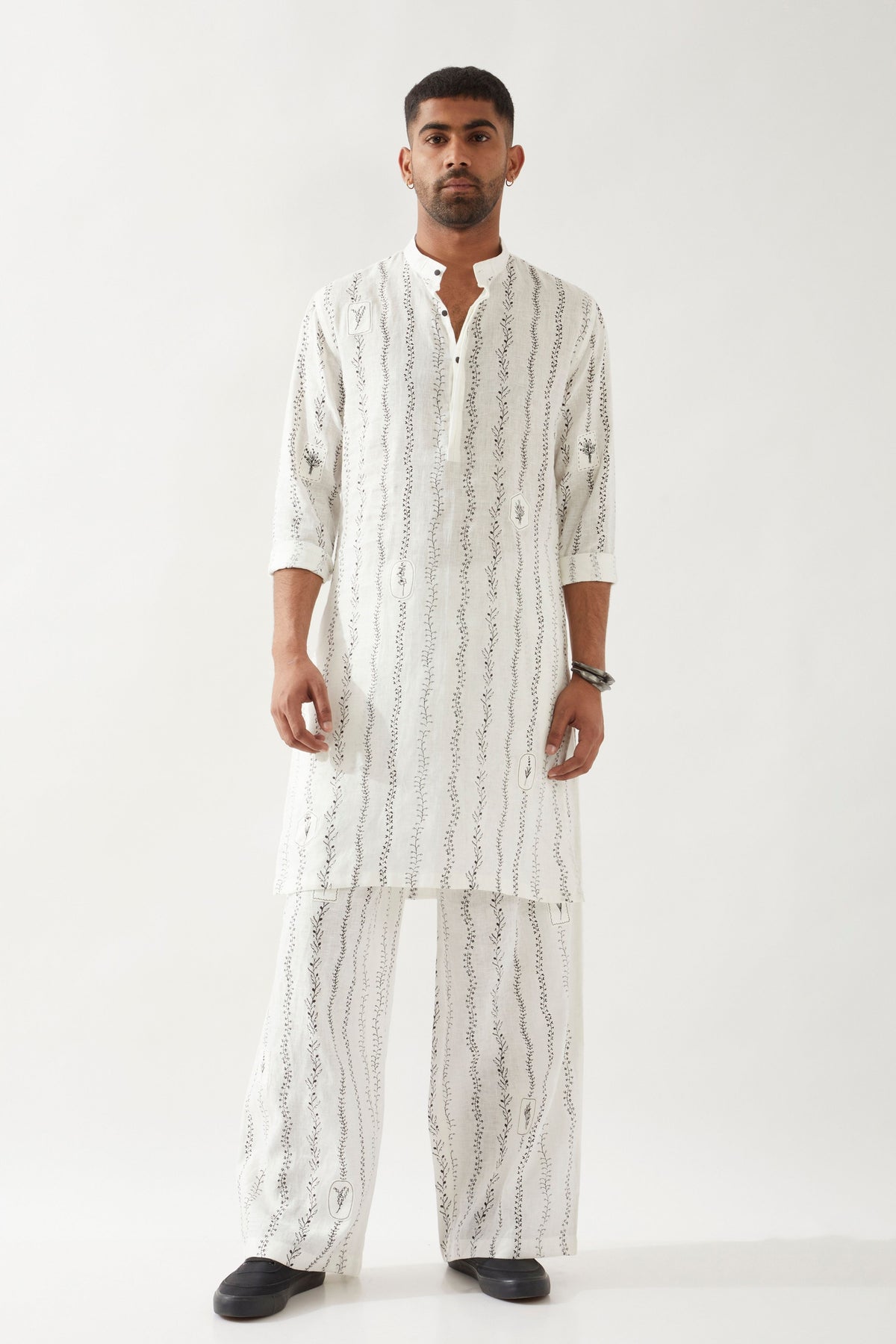 Kevin Vine White Kurta