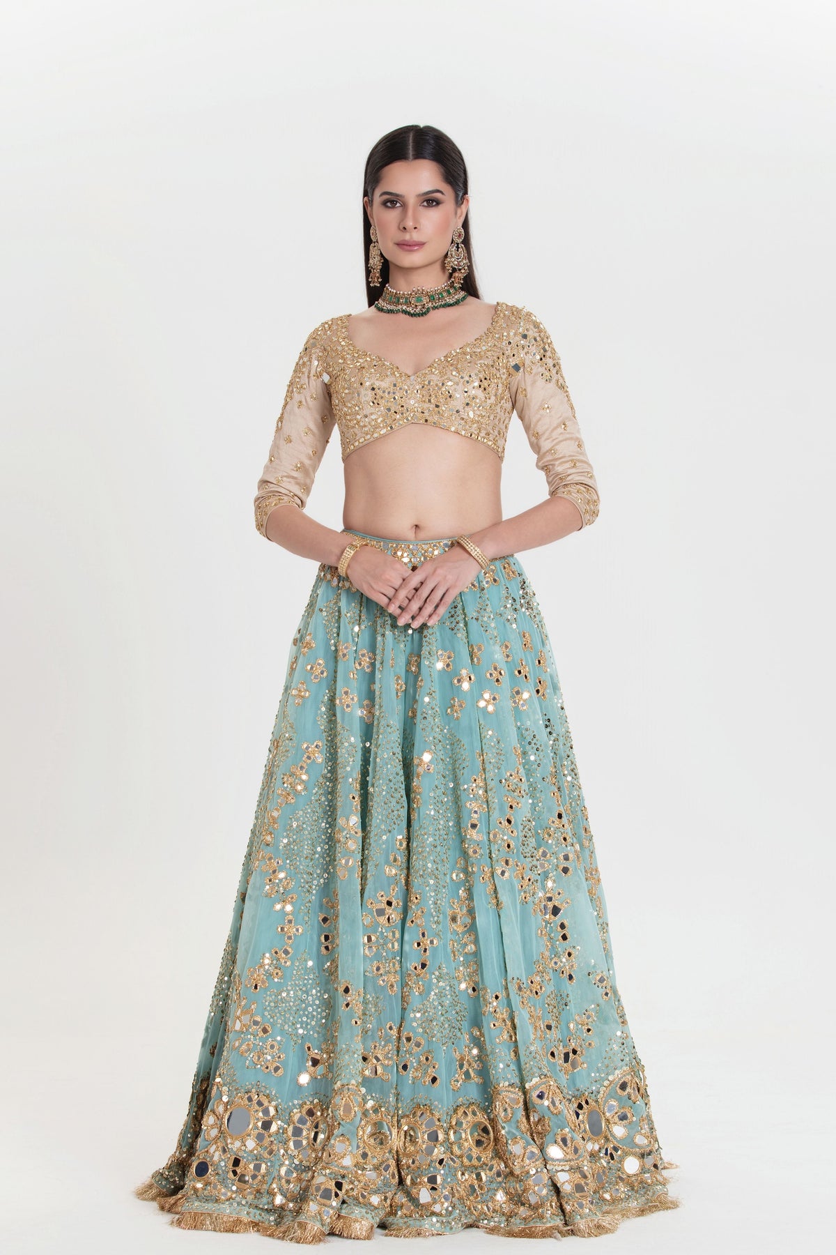 Amber Lehenga Set
