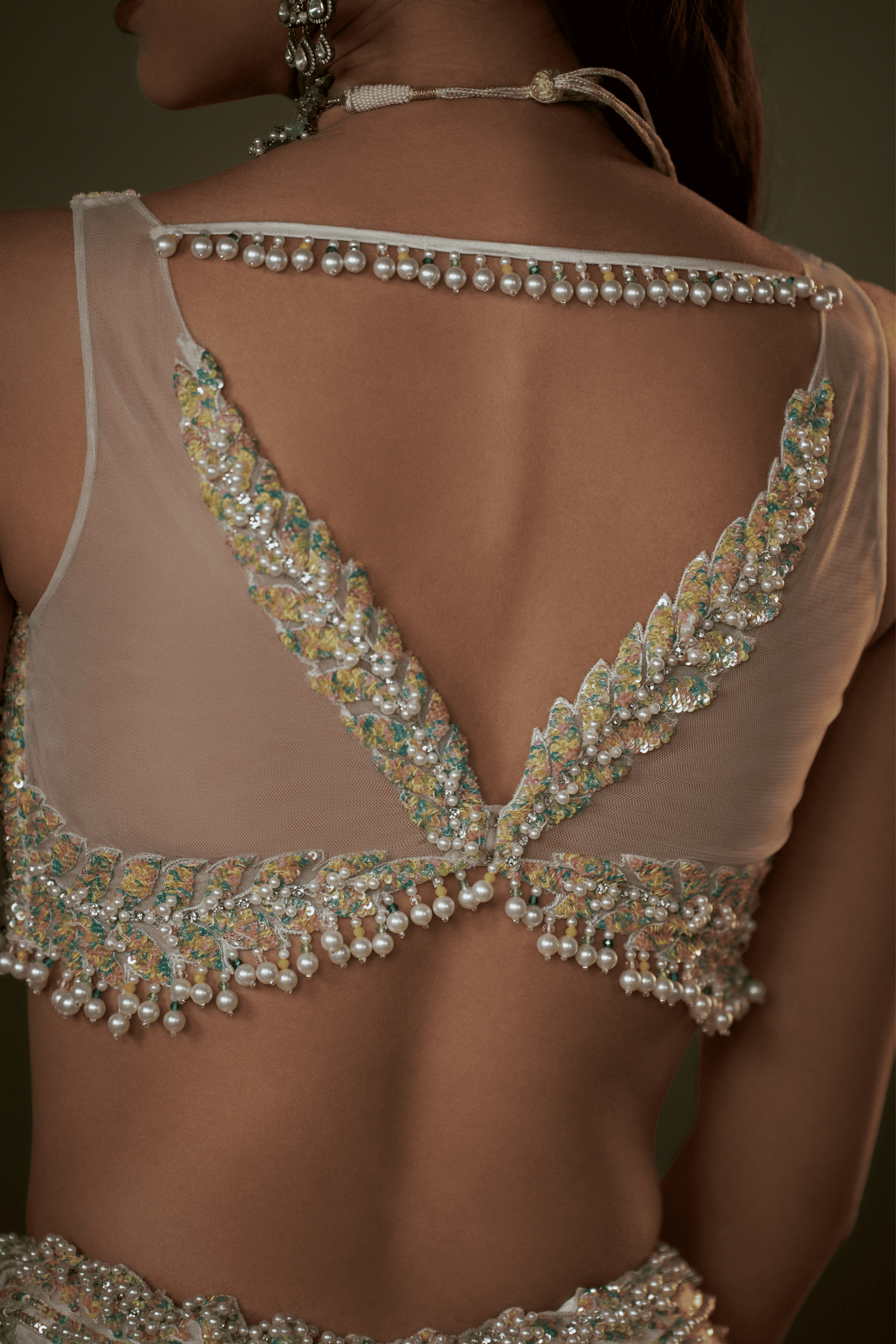 Gold Lehenga Set