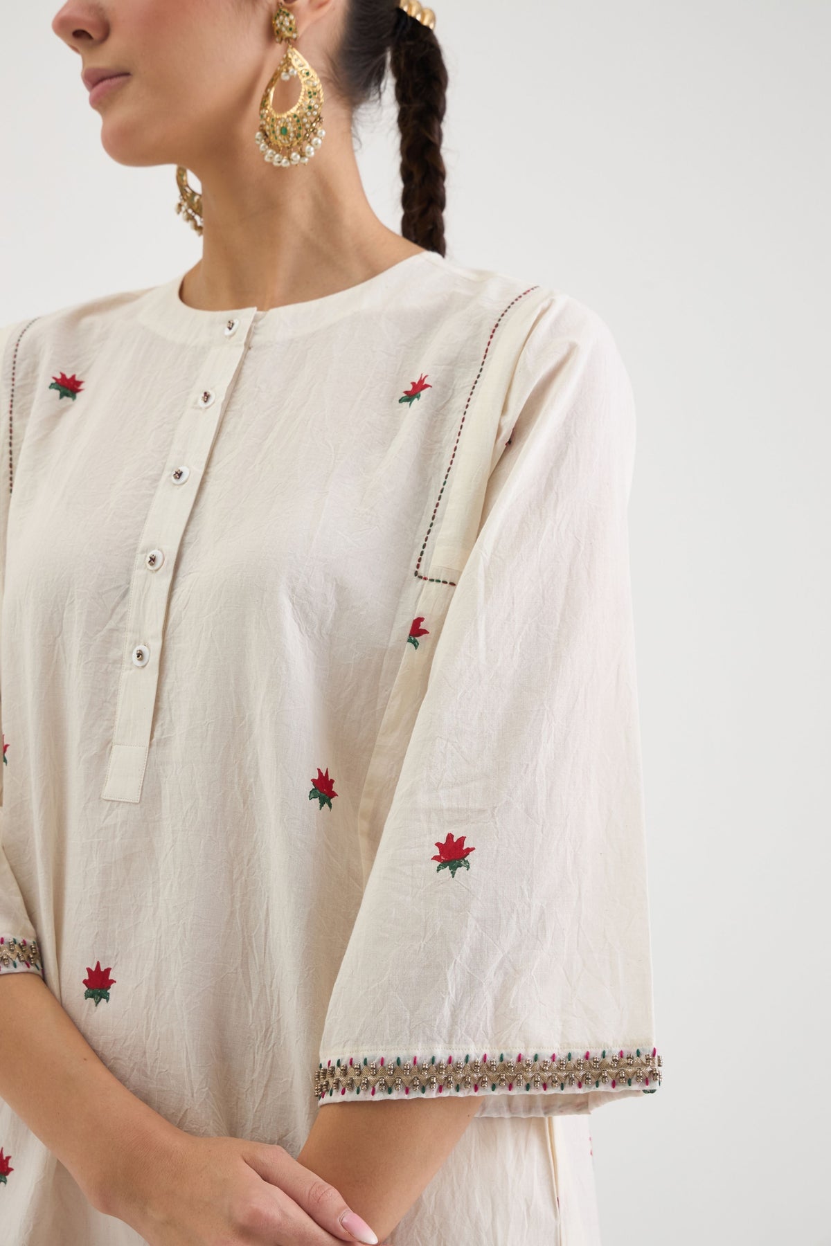 Lotus Kalidar Kurta  Set