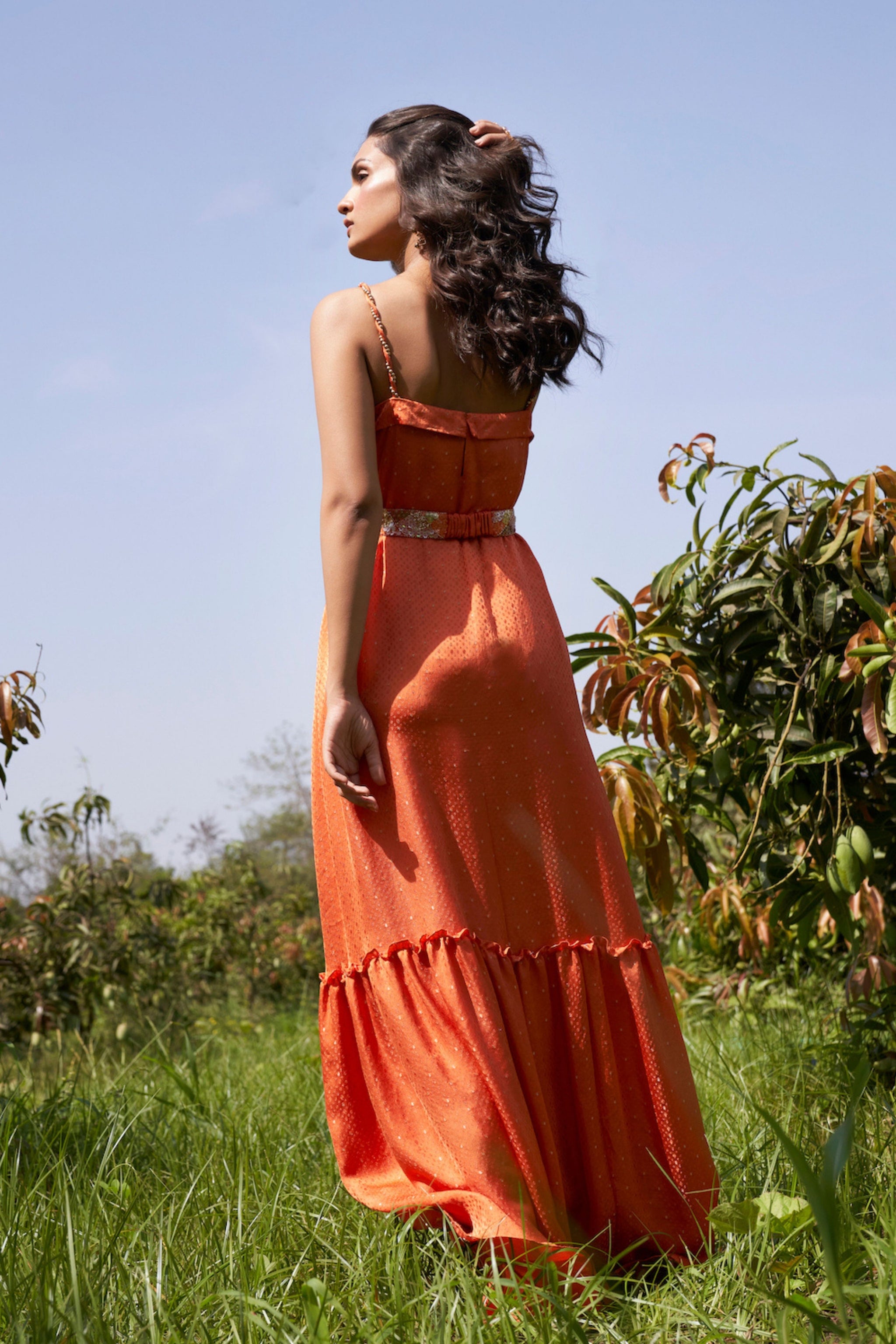 Parshya - Painted Lady Gown M Parshya - Painted Lady Gown M