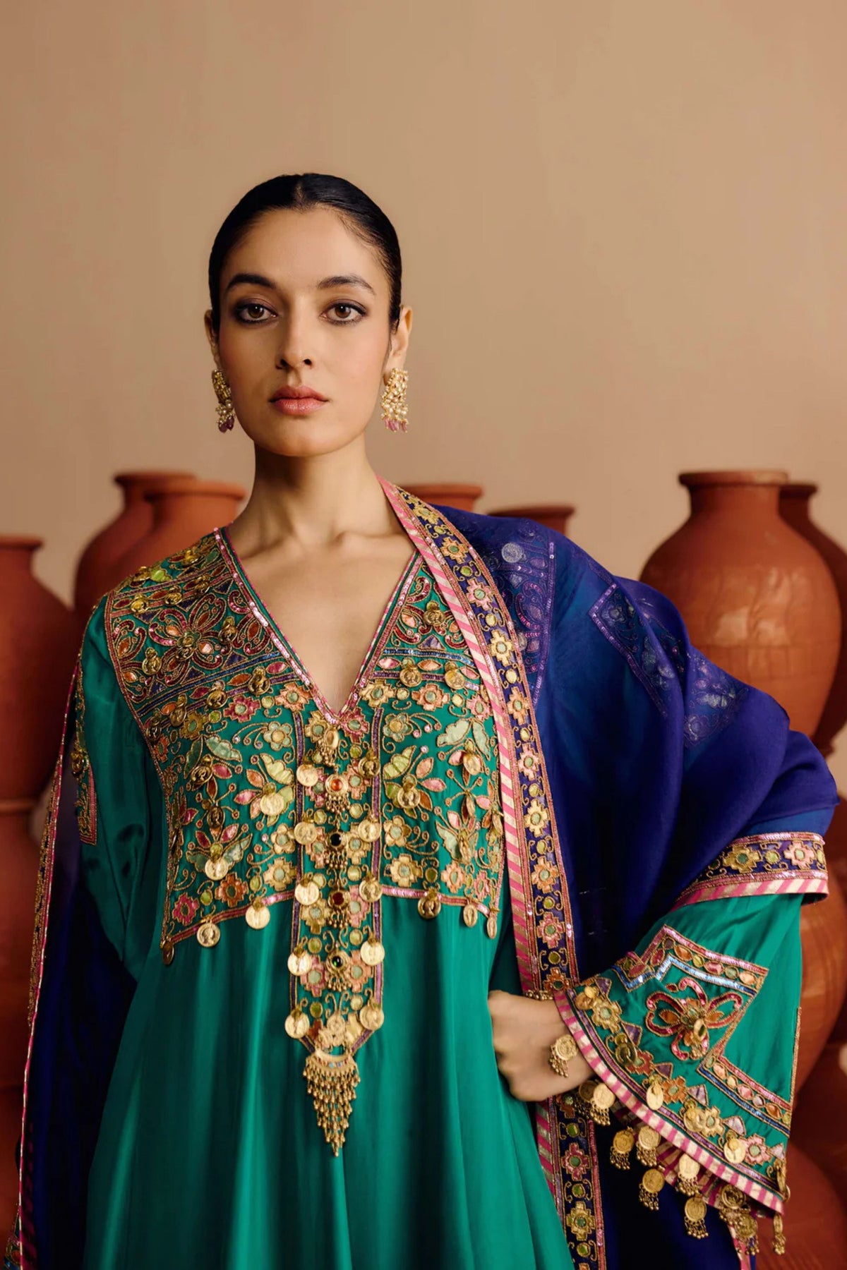 Ziya Kalidaar Kurta Salwar Set