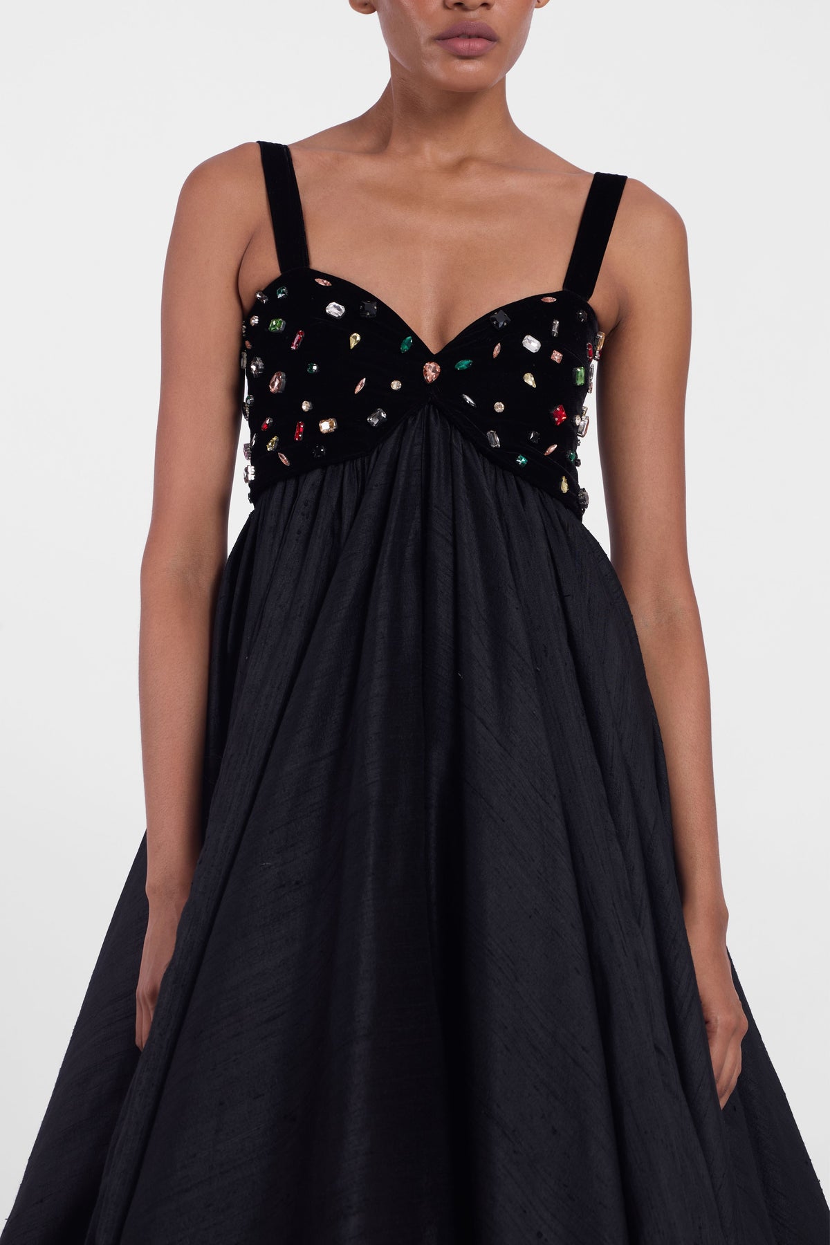 Balloon Hem Gown