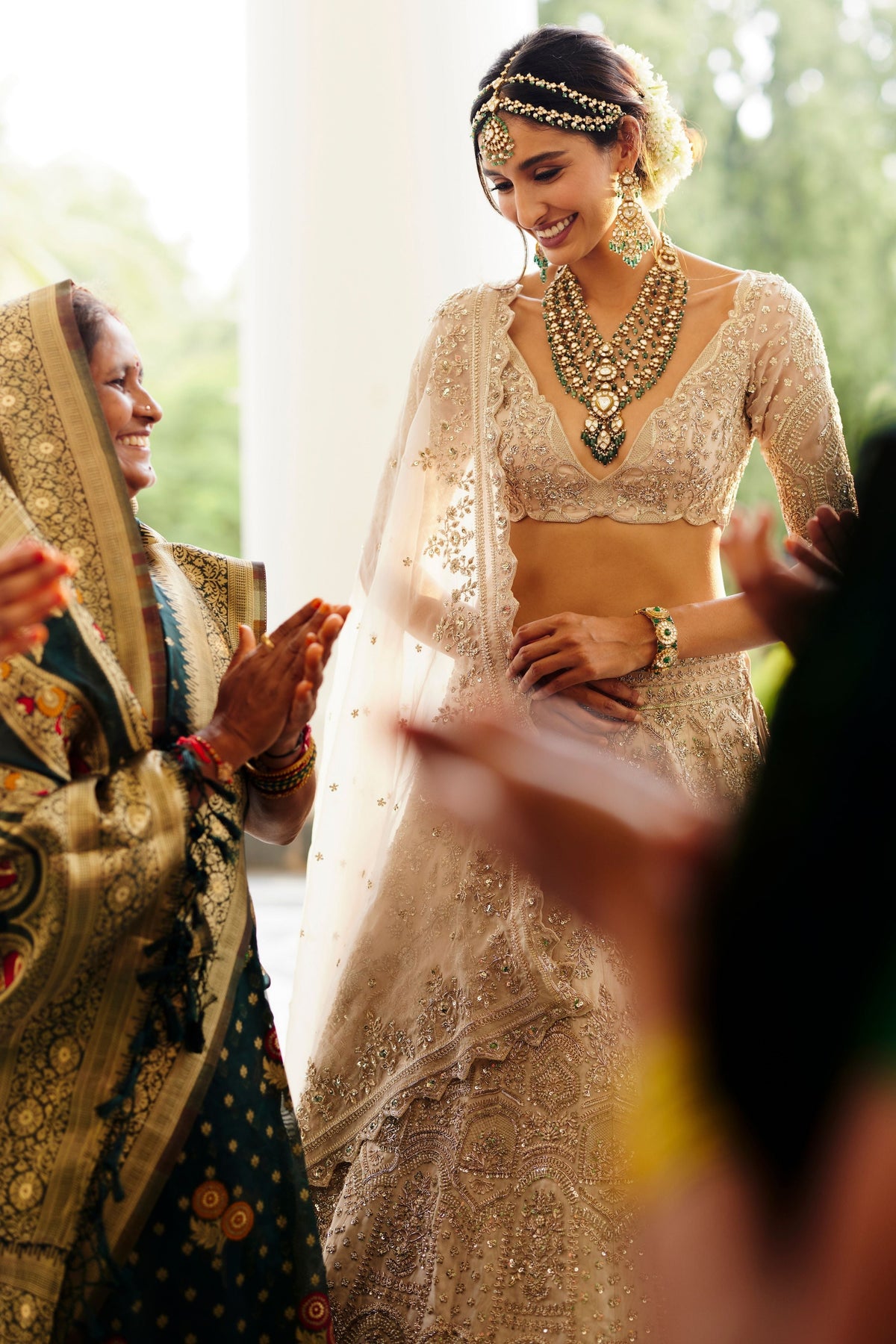 Mahal Ivory Lehenga Set