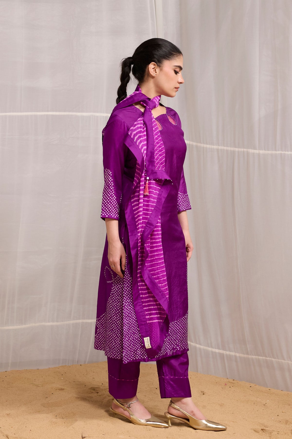 Puple Raah Suit