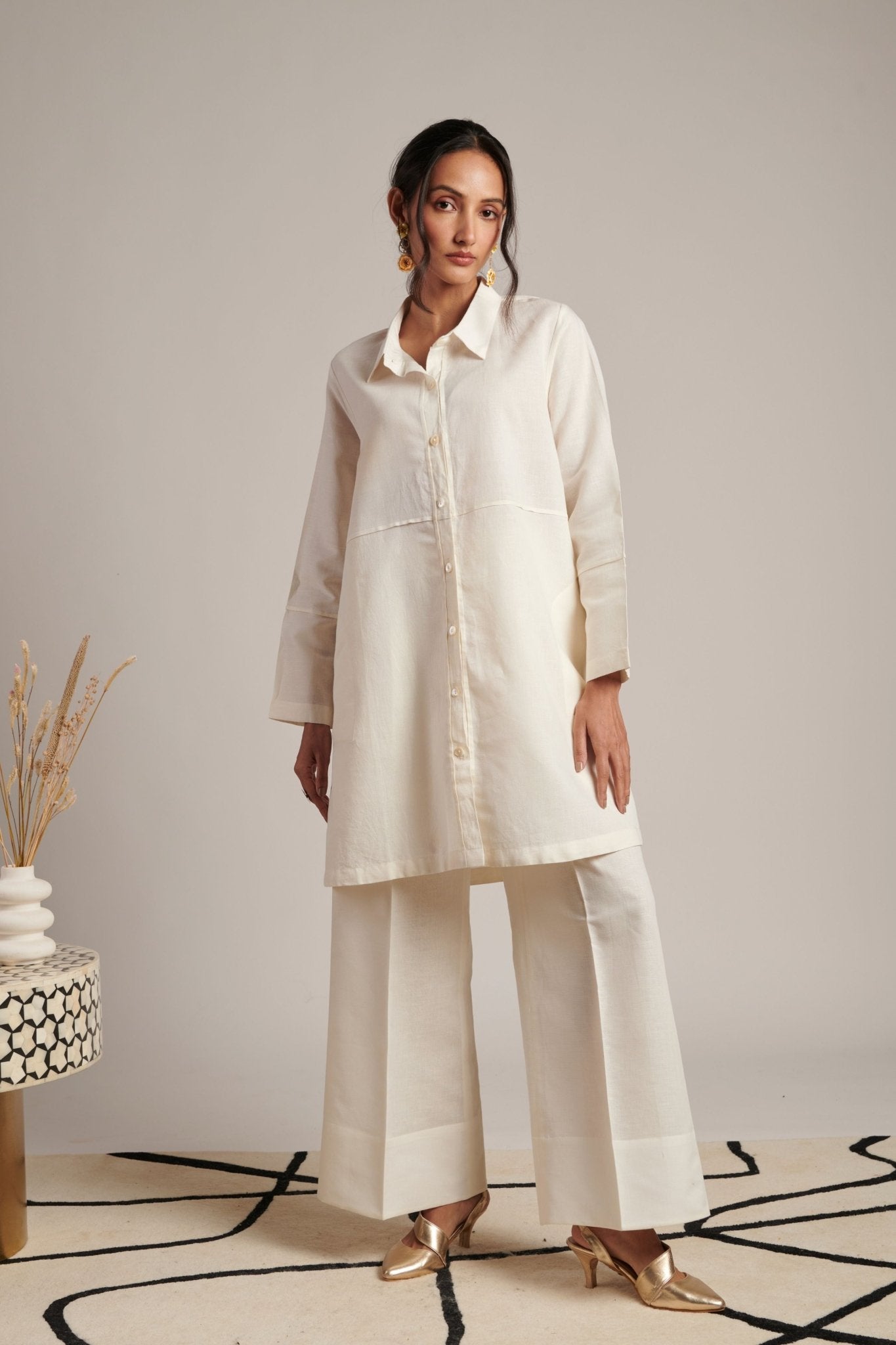 Pearl Desire Tunic Set - Moh India - Elahe