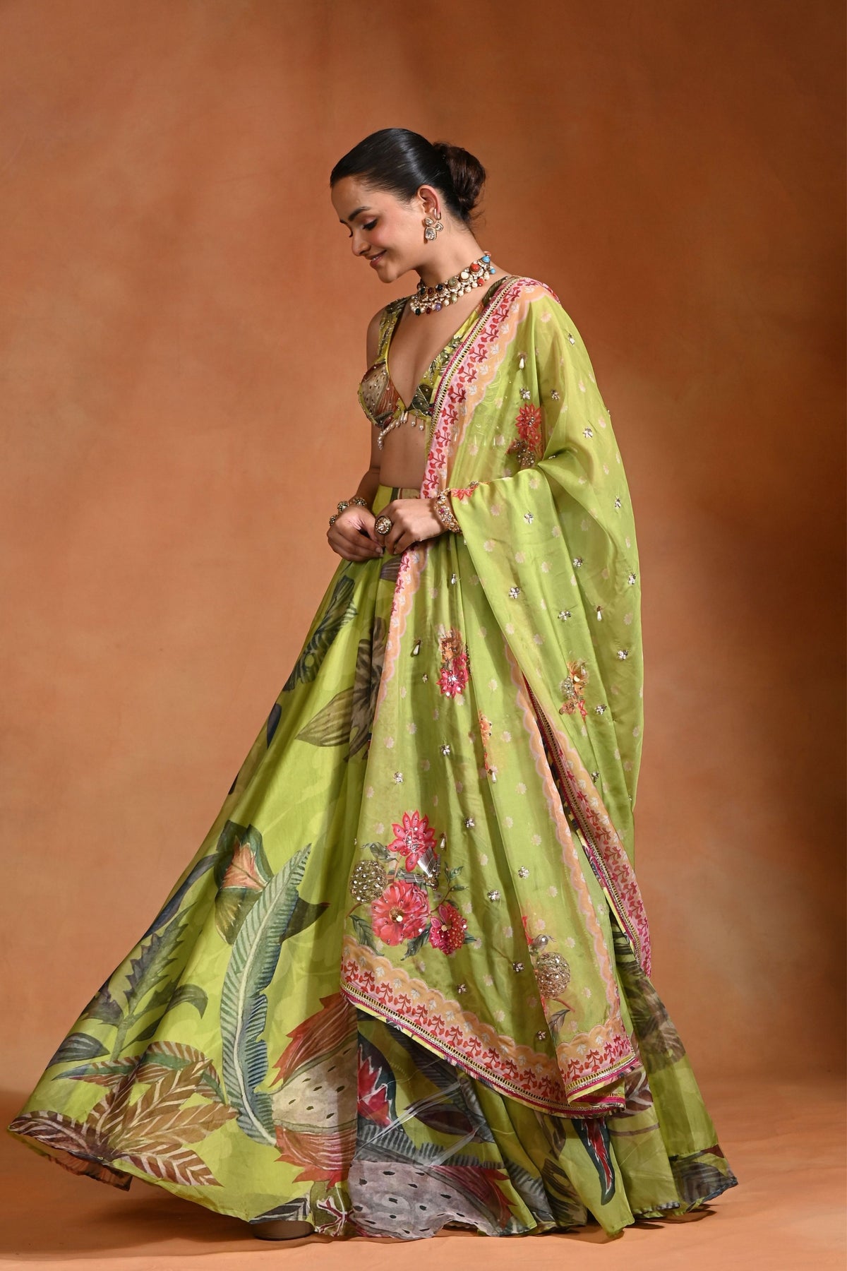 Kiwi Lehenga Set