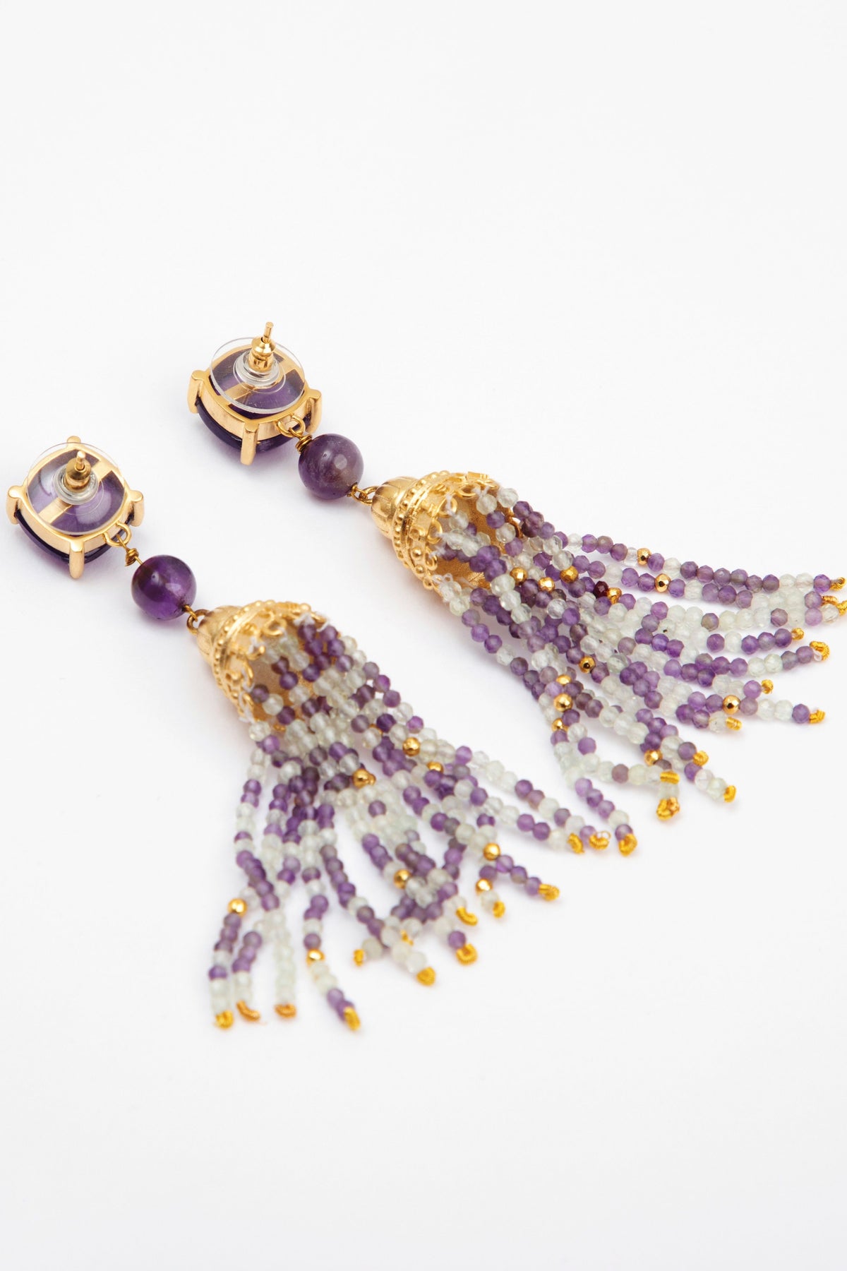 Amethyst Temple Of Inspiration Earrings