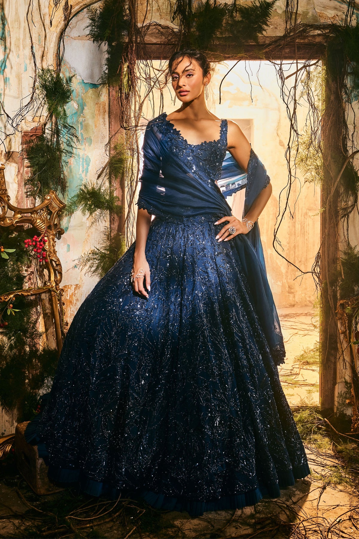 Aura Lehenga Set