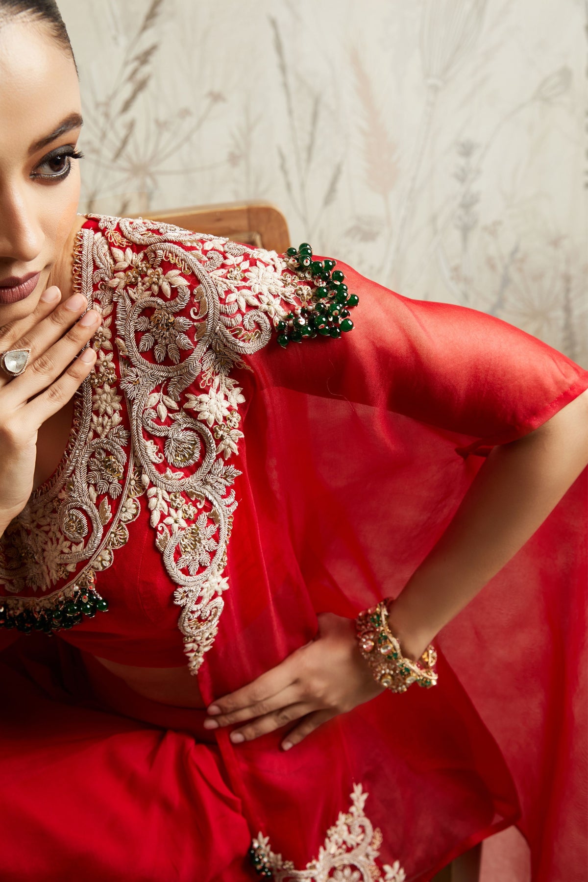 Maal Dori Open Jacket Set