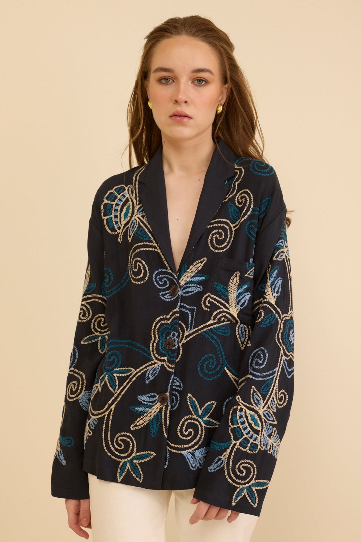 Navy Celine Blazer