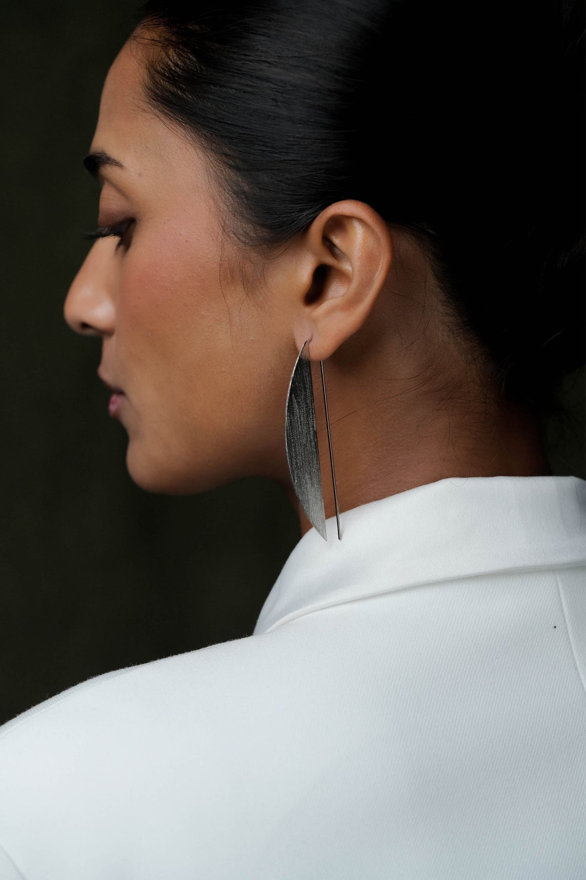 Eclip Silver Earrings