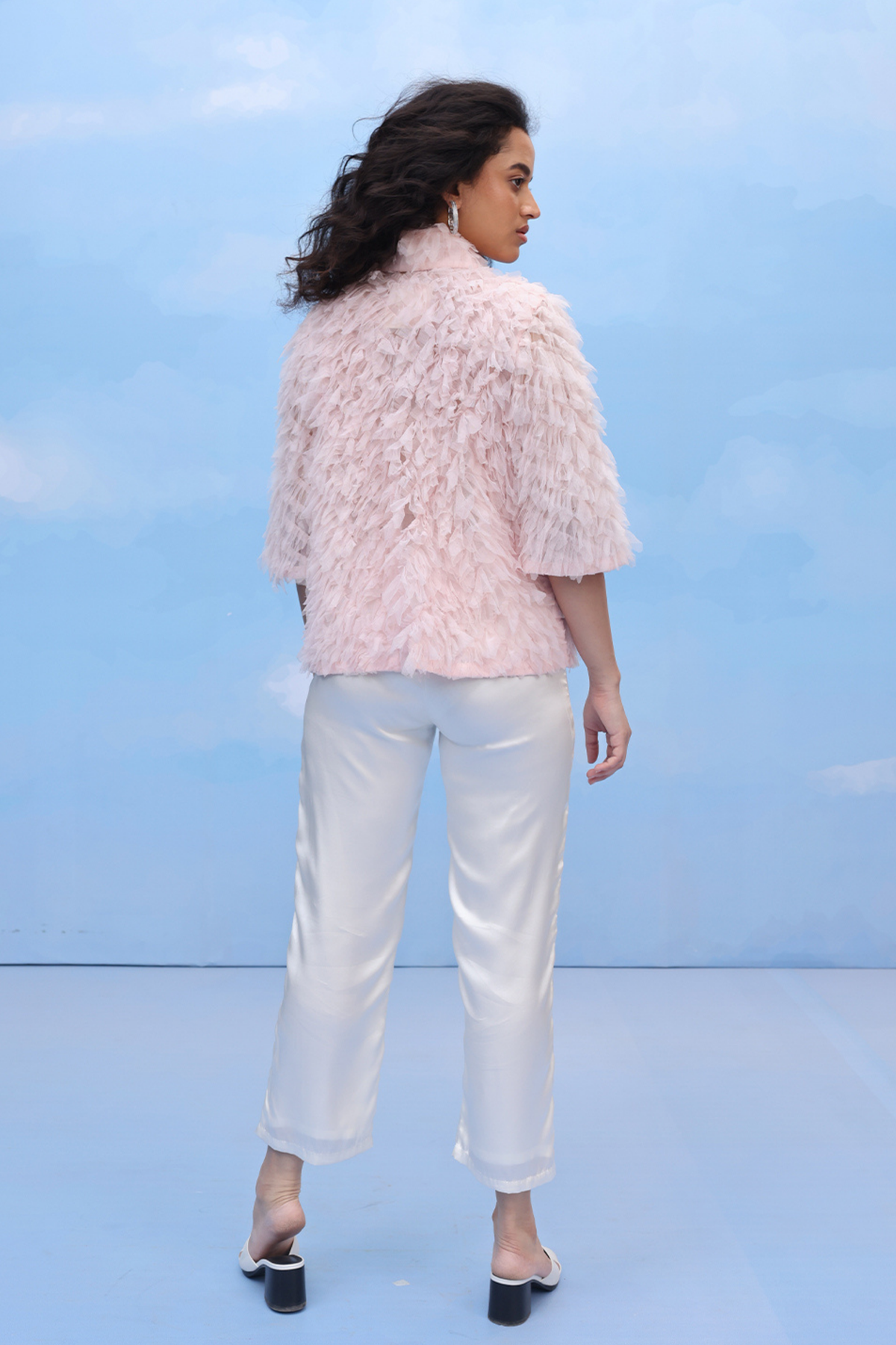 Tulle Crispfold Bloom Shirt