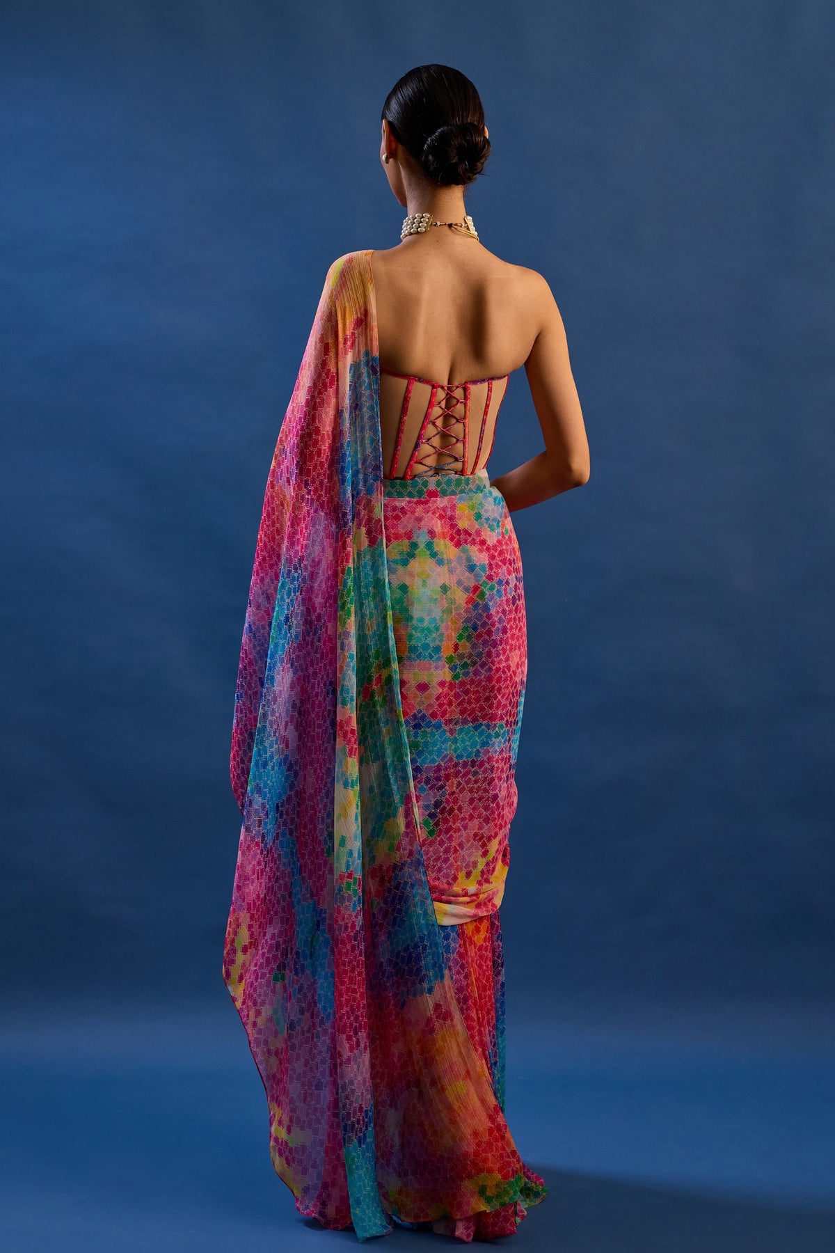 Rio Draped Saree Set