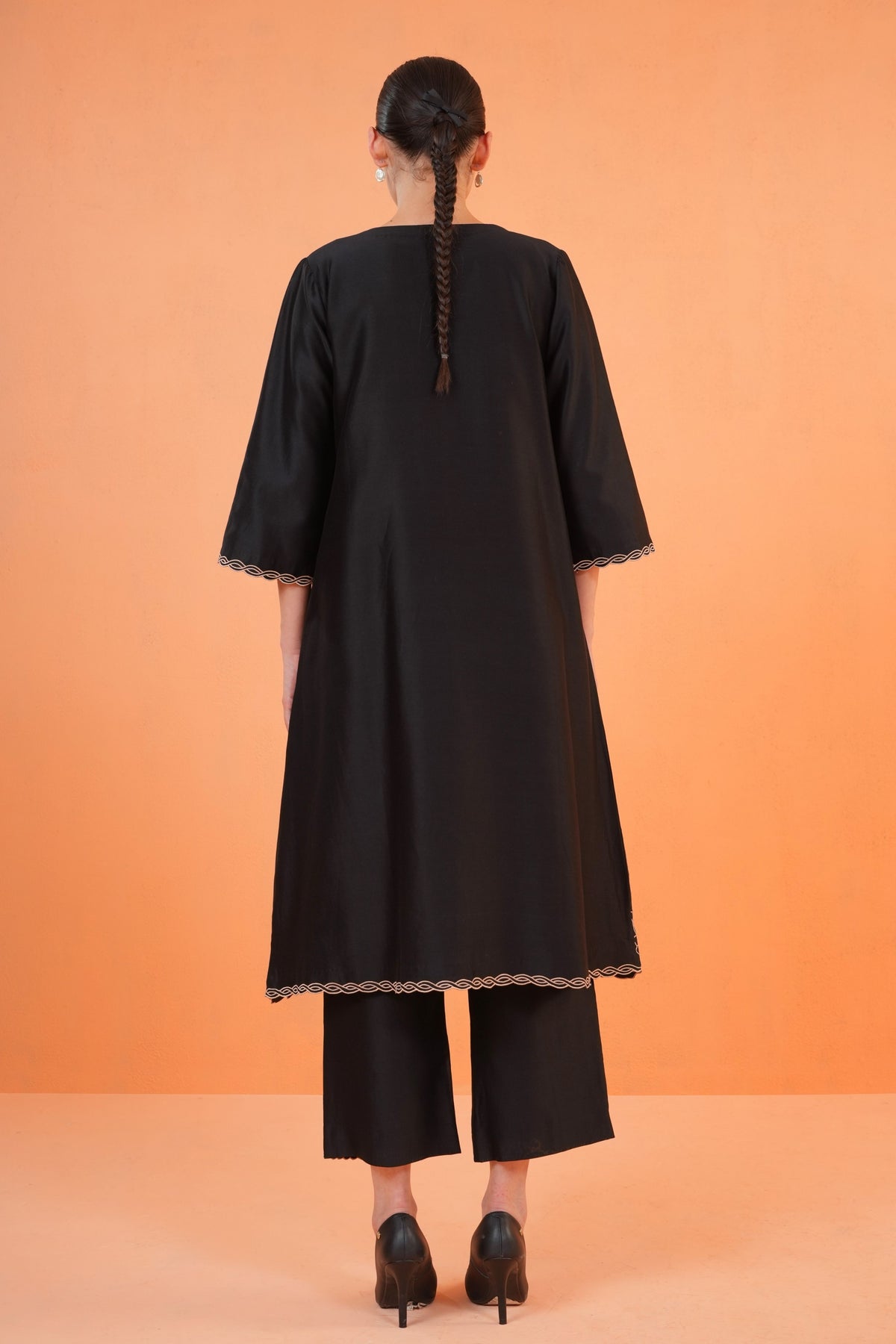 Black Oasis Jacket Set