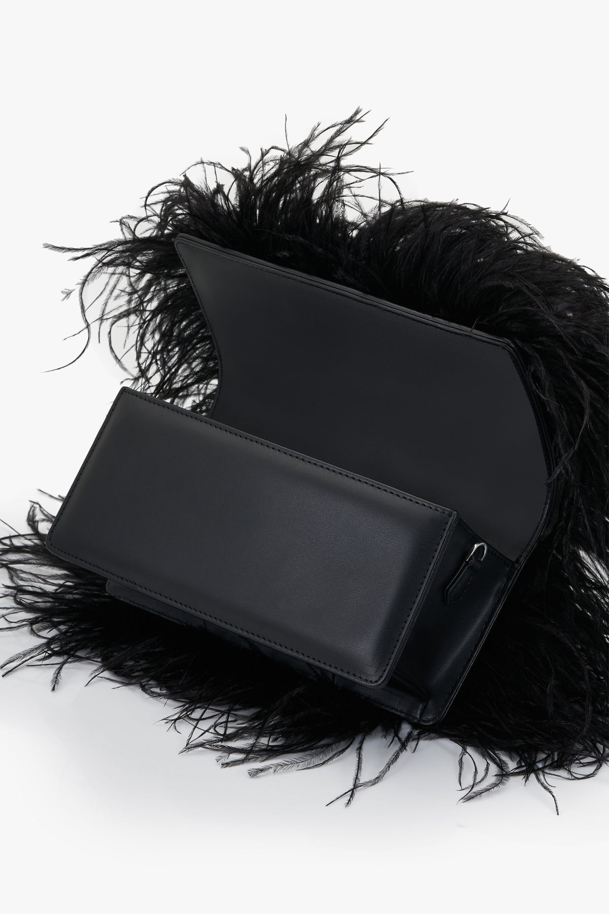 The Scarlet Caviar Black Midi Bag