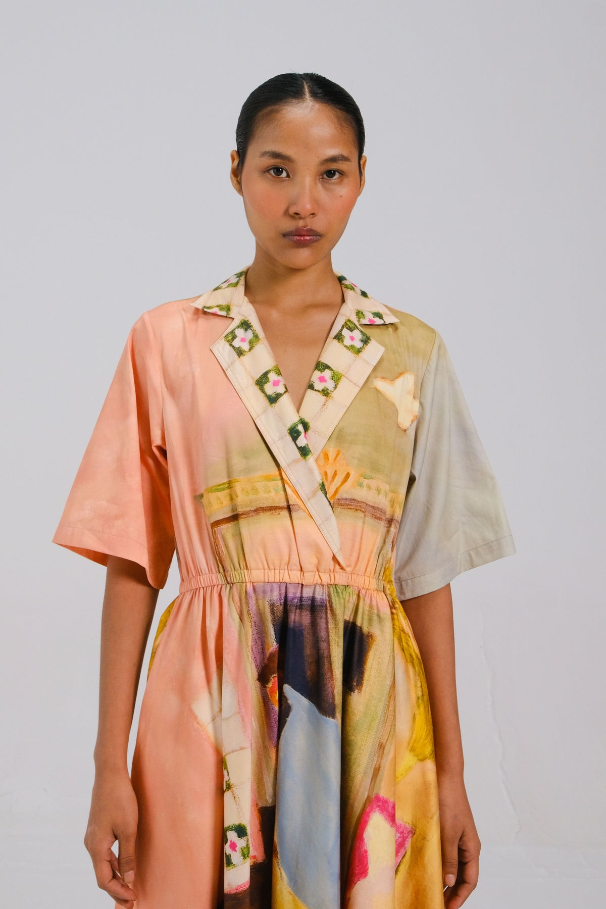Printblock Dress