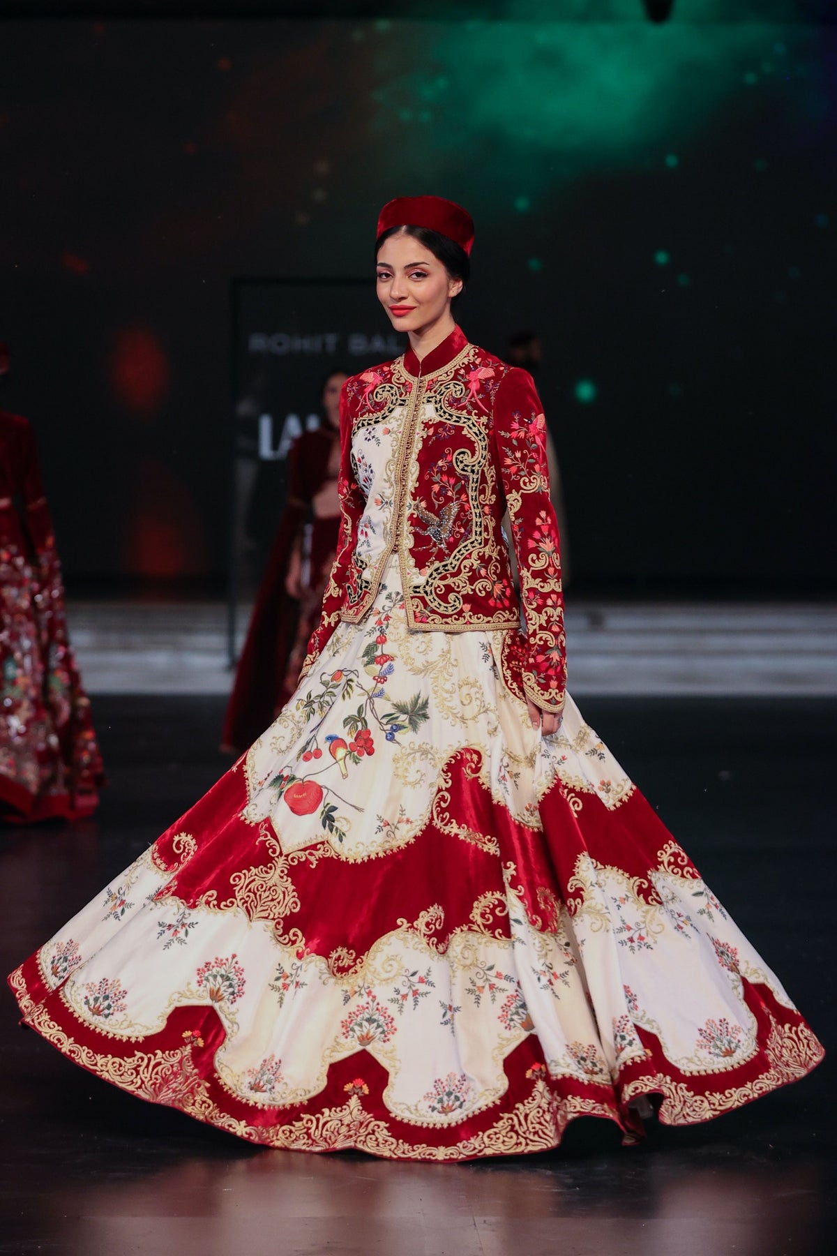 Matka Silk Anarkali Jacket Set