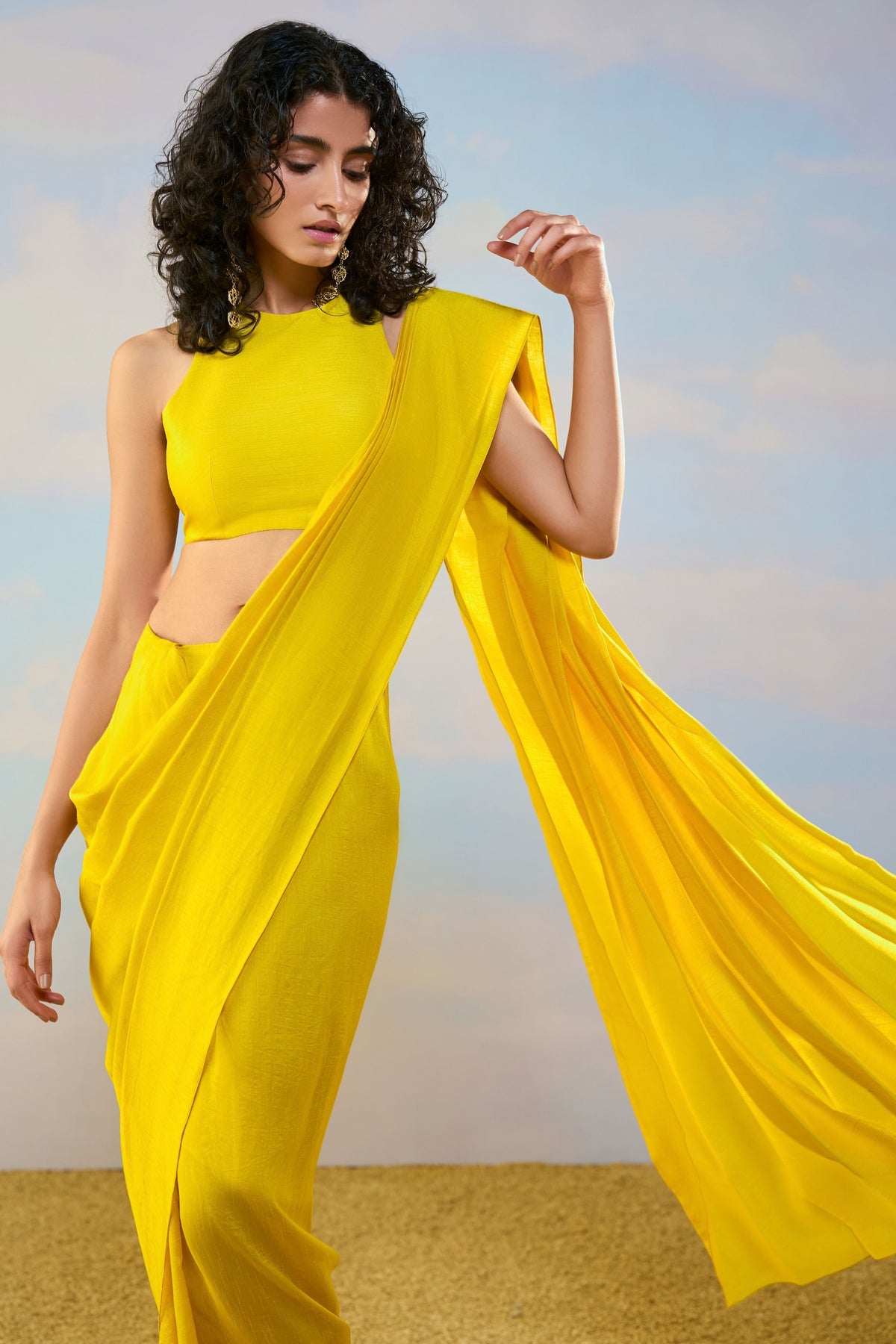 Yellow Blouse