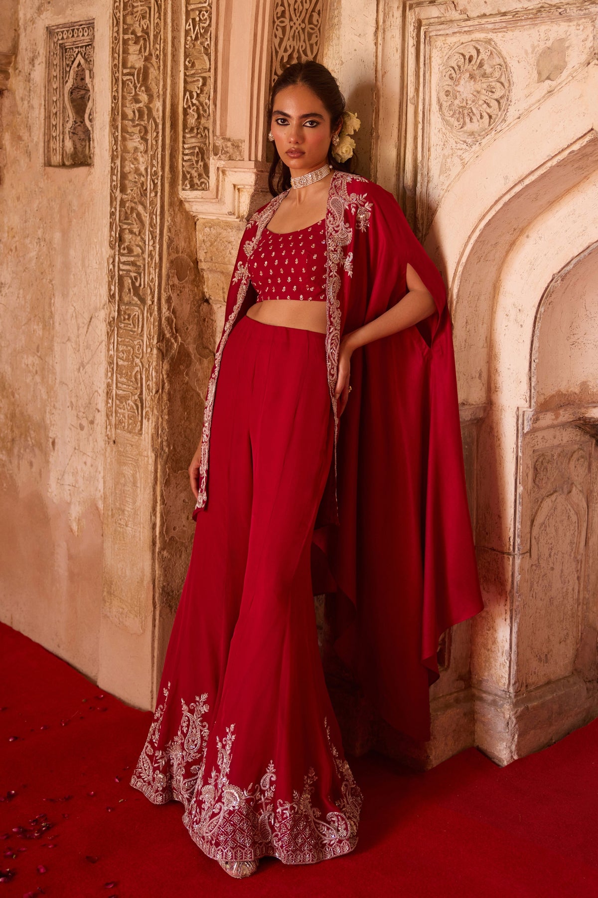 Tamanna Cape Set