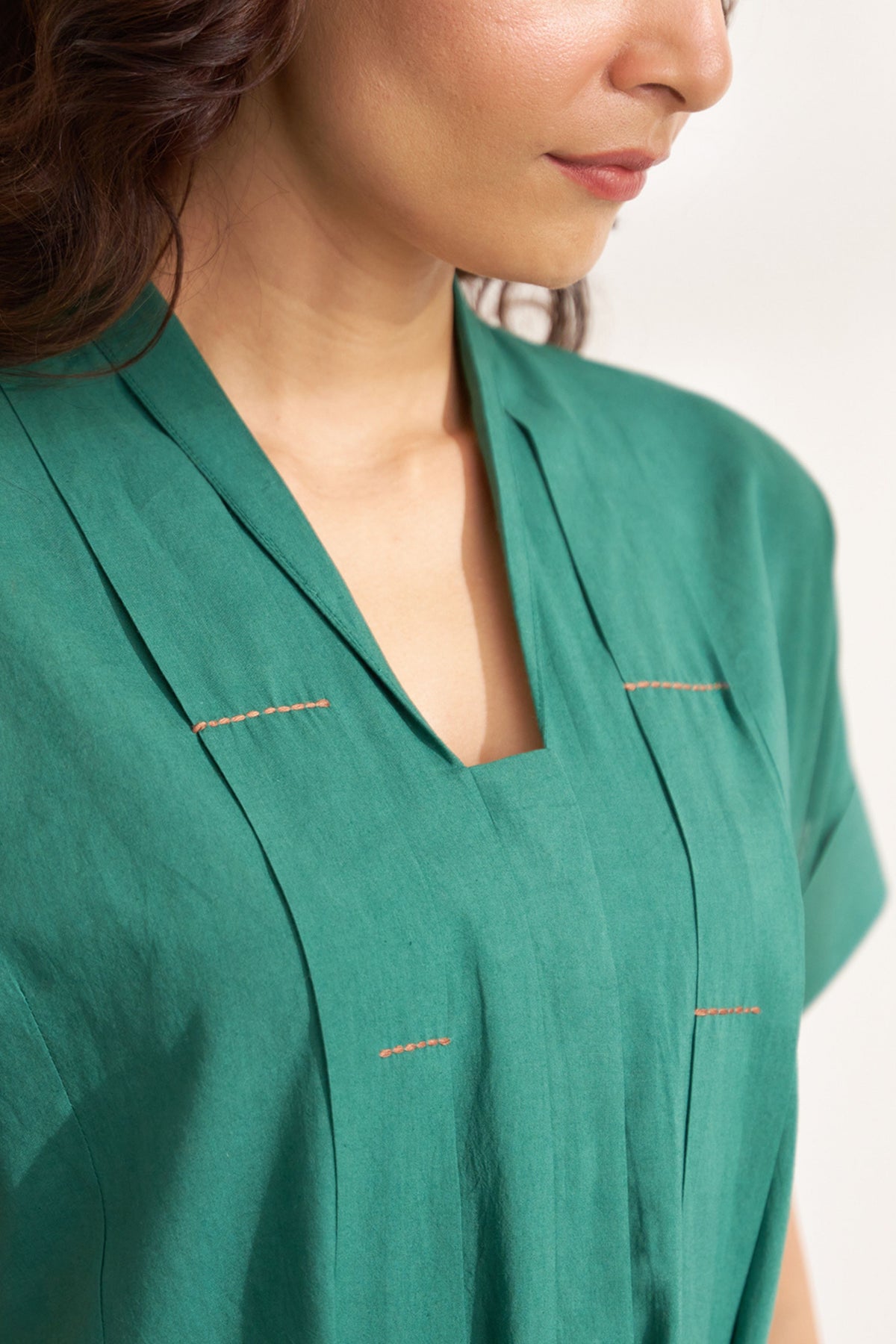 The Forest Green Dress