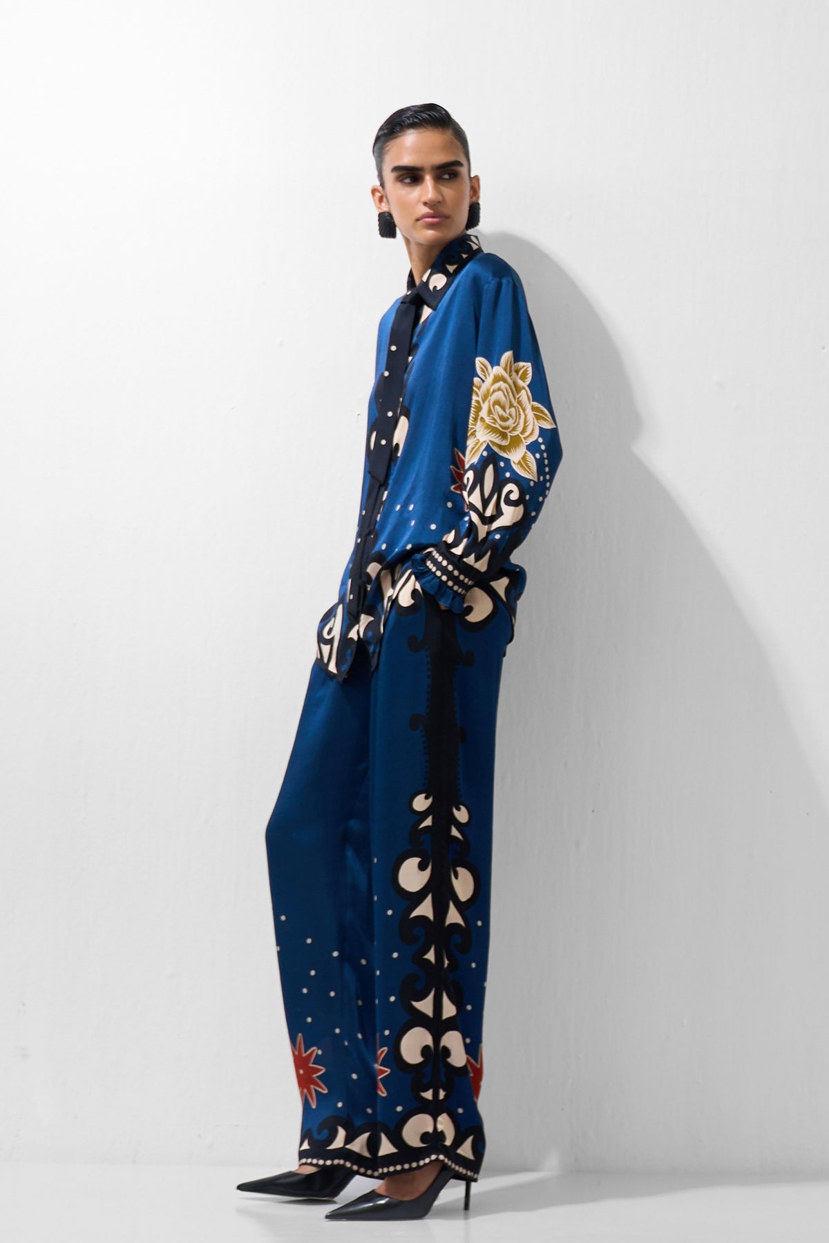 Thais Old Rose Pants