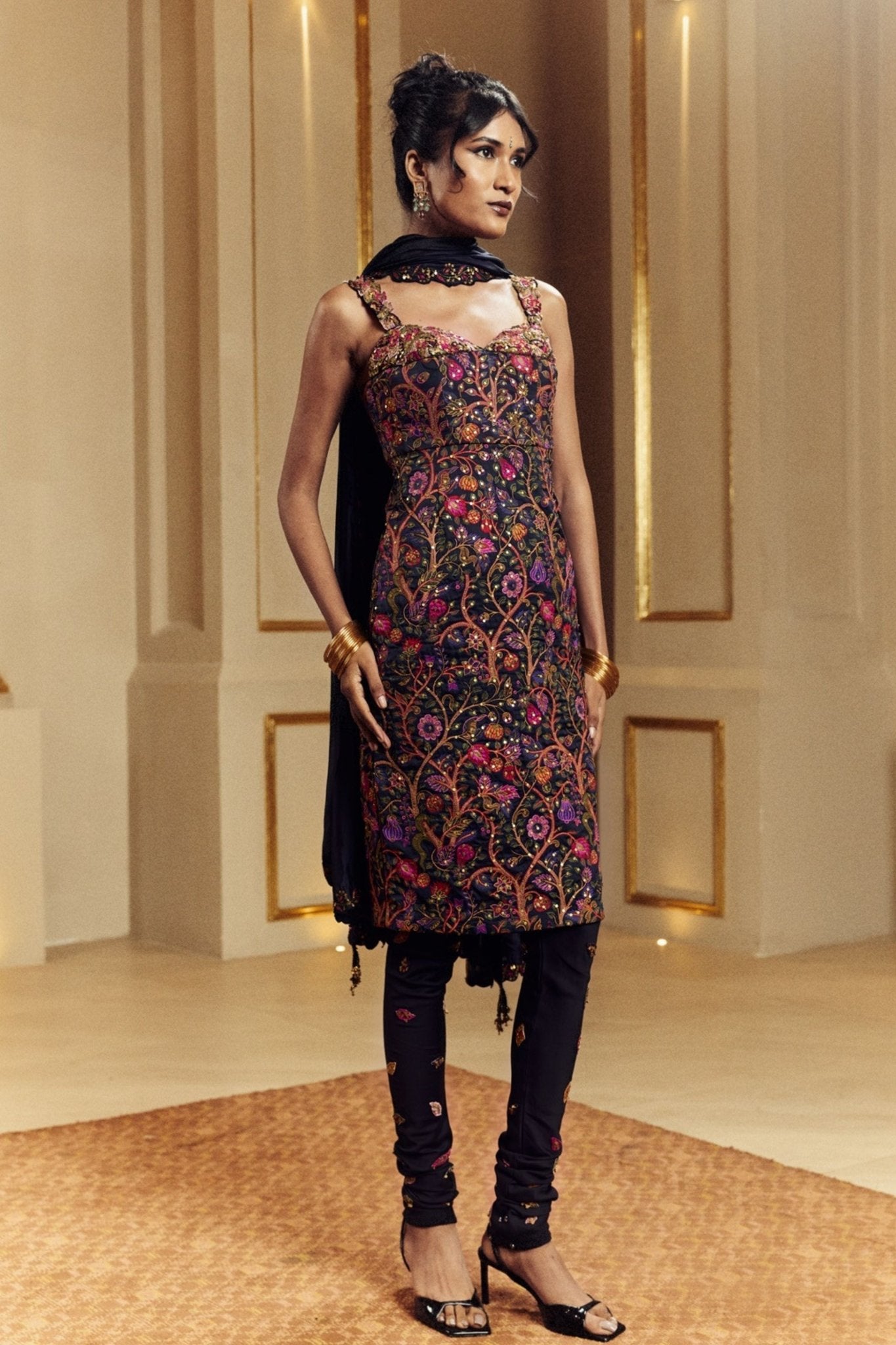 Amer Printed Kurta Set - Punit Balana - Elahe