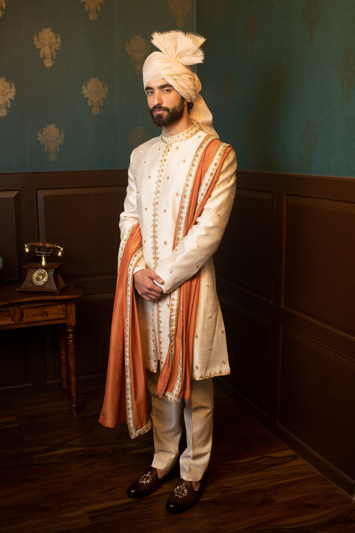 Desert Rouge Sherwani