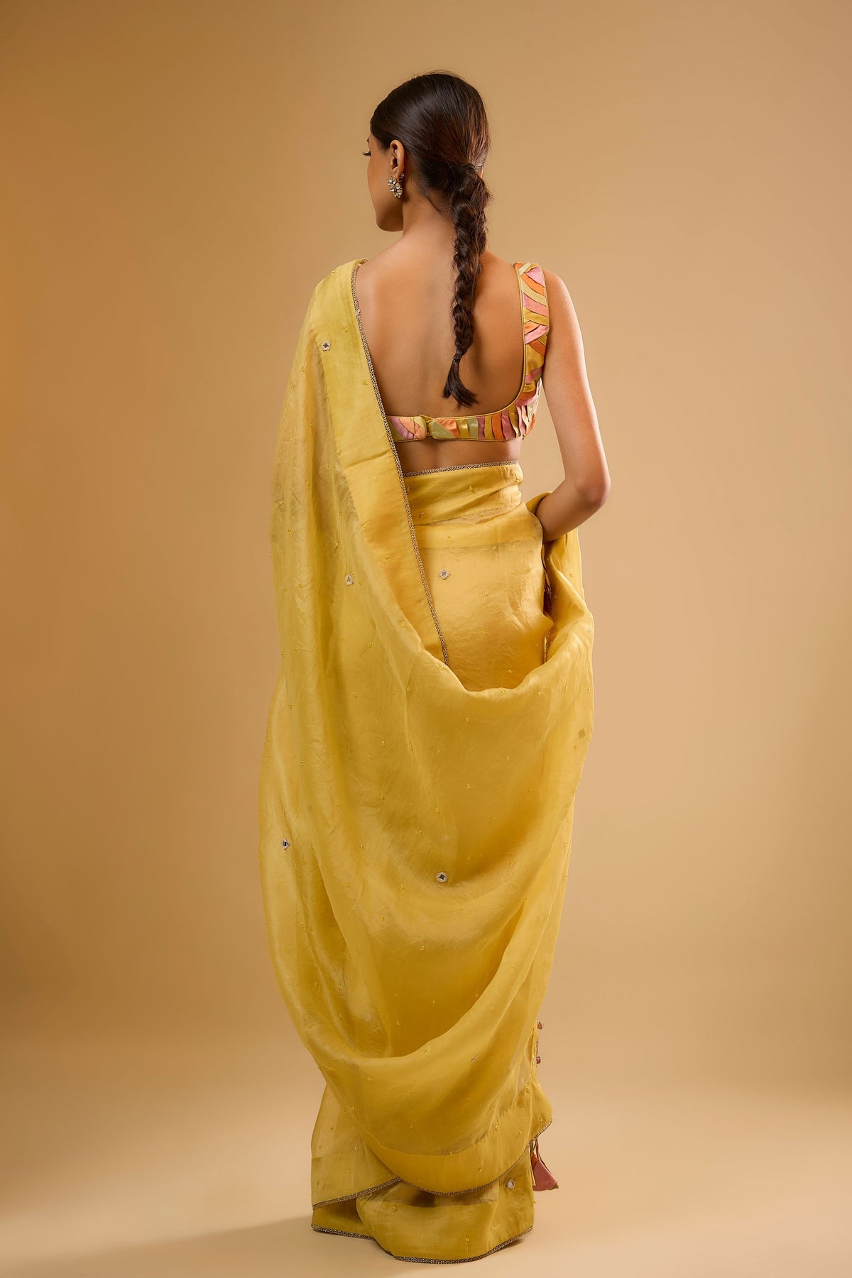 Yellow Saree Set