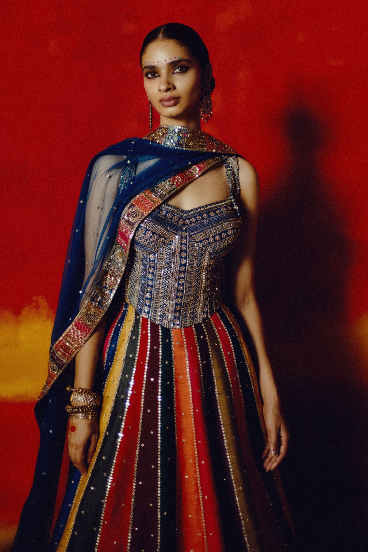 Thiruvizha Lehenga Set