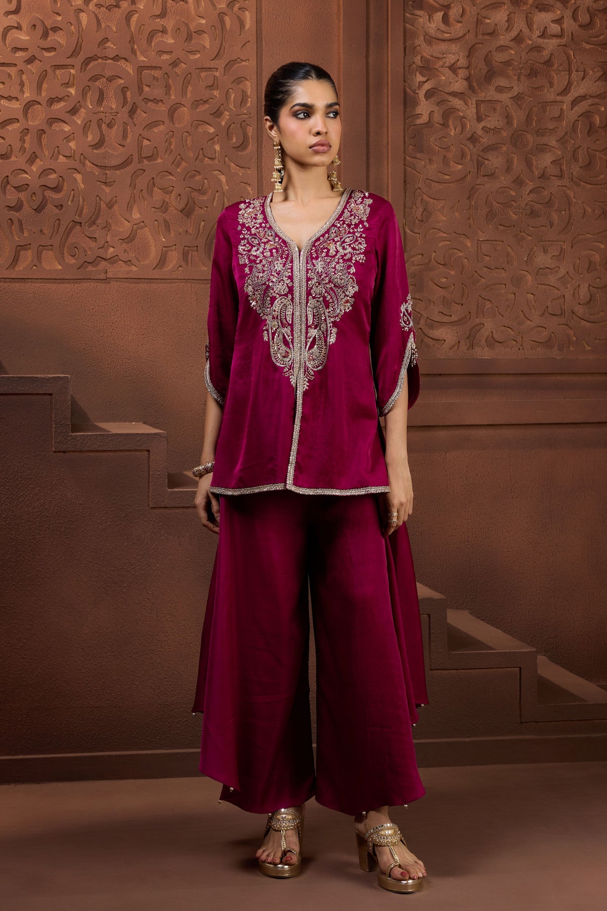 Rani Phulwari Tunic Set