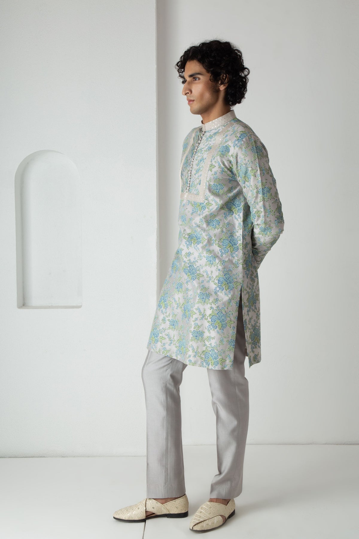 Grey Elion Kurta Set