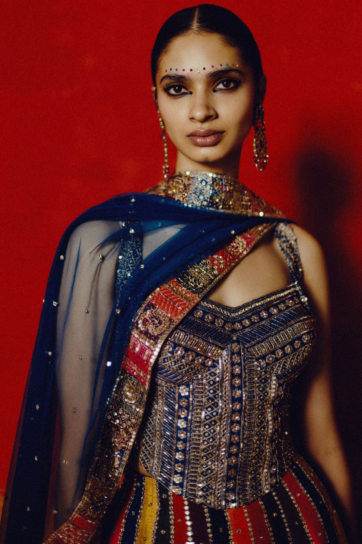 Thiruvizha Lehenga Set