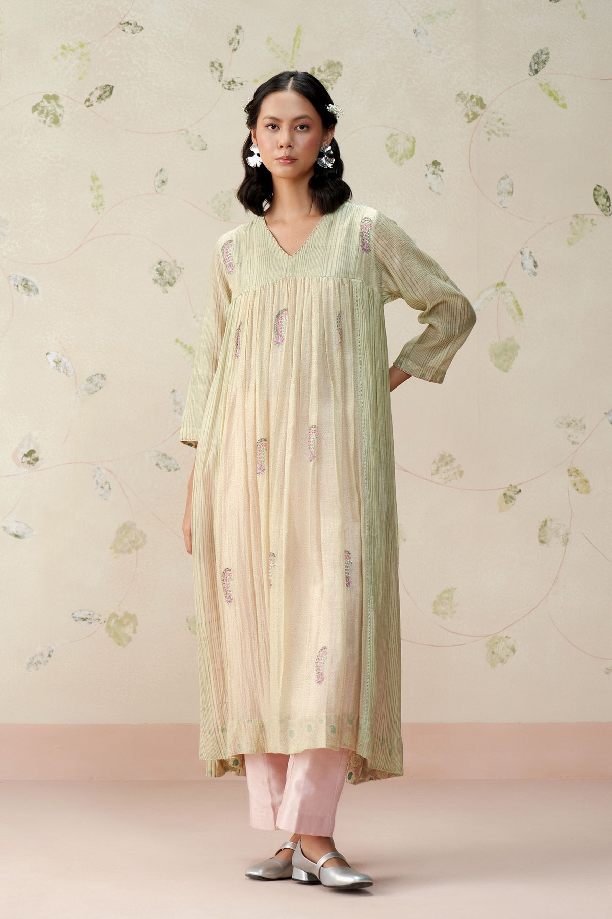 Pine Sea Green Kurta Set